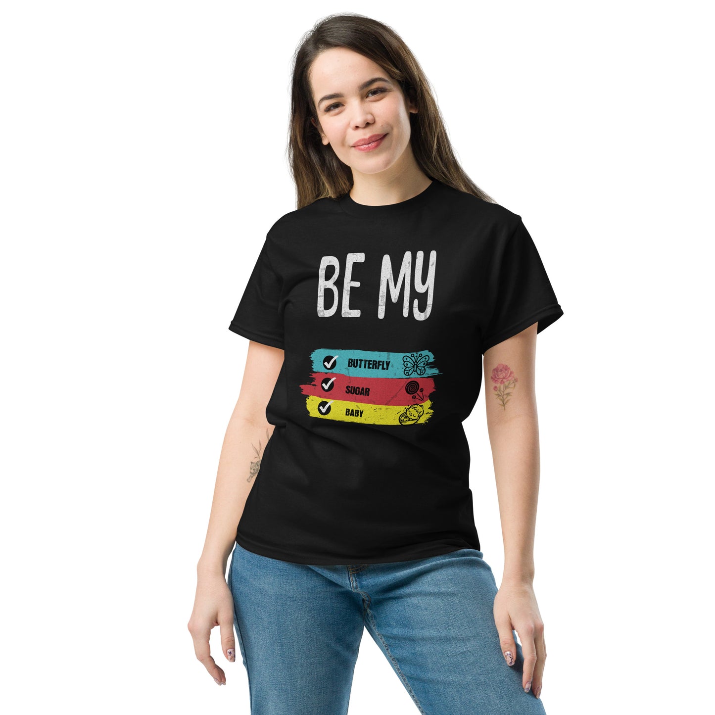 Men's classic tee with a Lyrical Vibe from the Early 2000s