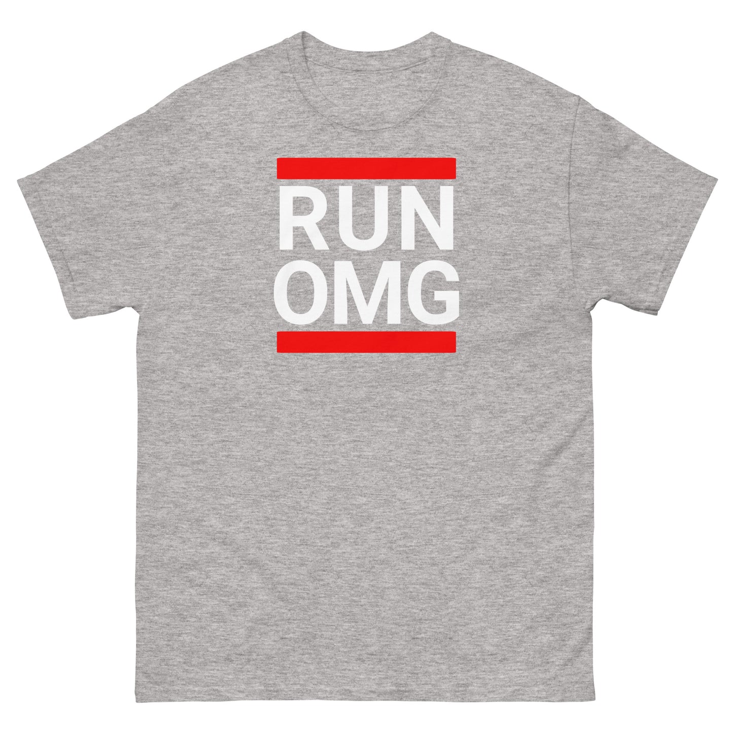 Run OMG - Men's classic tee in vintage Hip Hop Style made famous by Run DMC