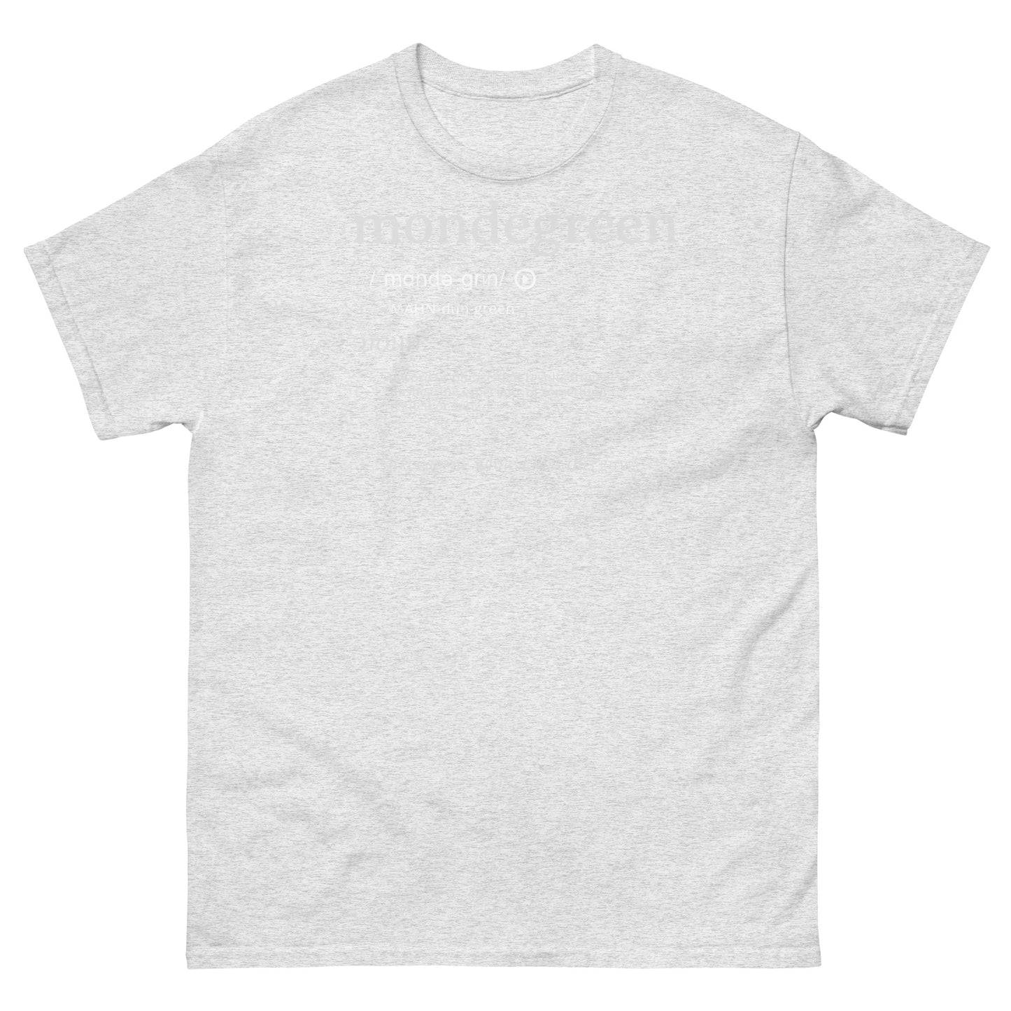 Mondegreen Definition Funny Misheard Lyrics Tee