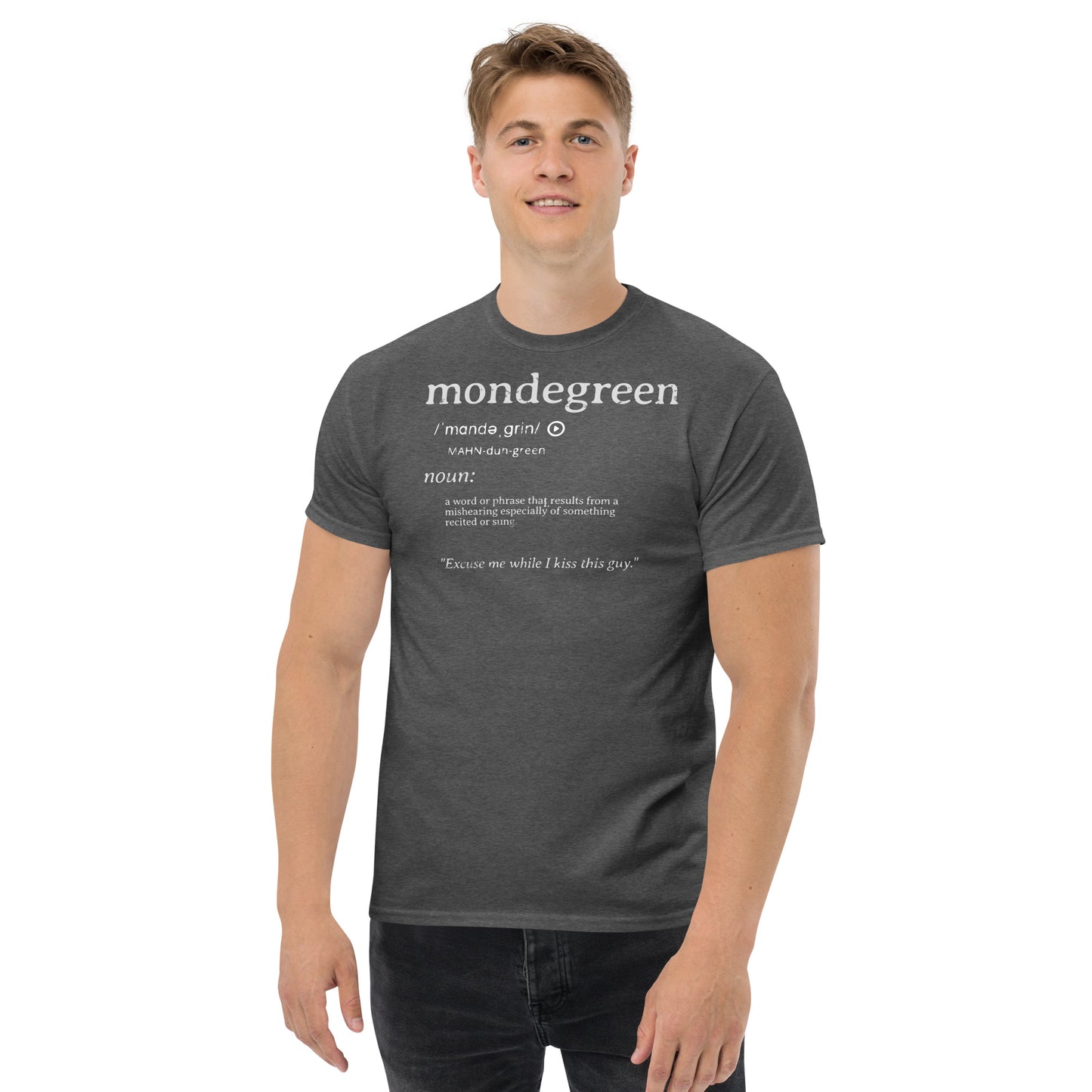 Mondegreen Definition Funny Misheard Lyrics Tee