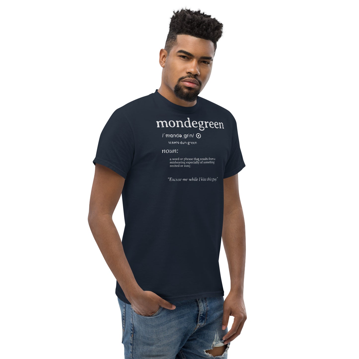 Mondegreen Definition Funny Misheard Lyrics Tee
