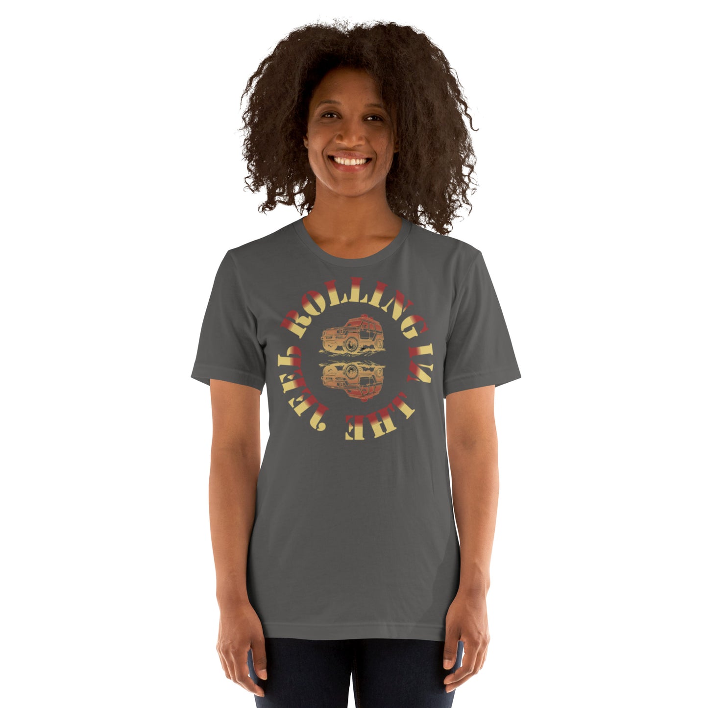 Rolling in the Jeep Funny Mondegreen Off-Road Tee