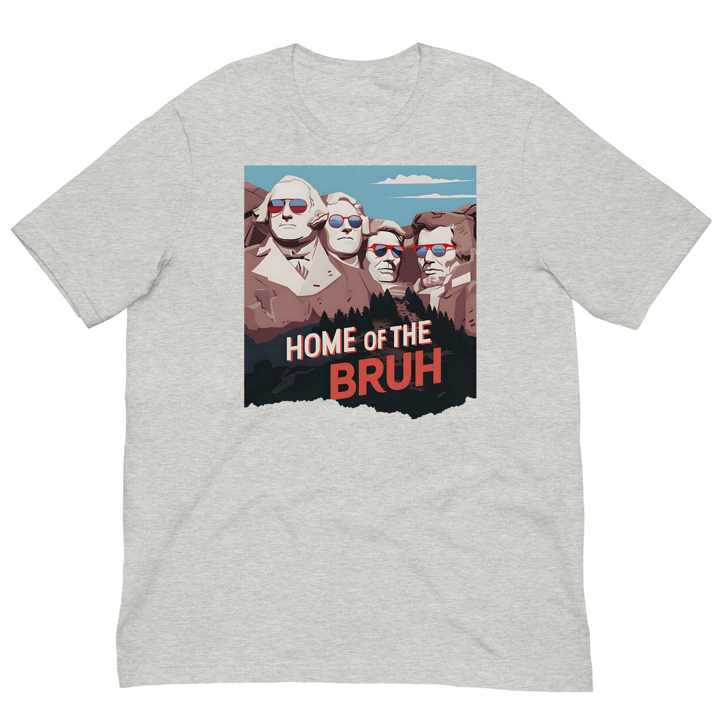 Land of the Free. Home of the Bruh: Patriotic and Playful Summer Celebration