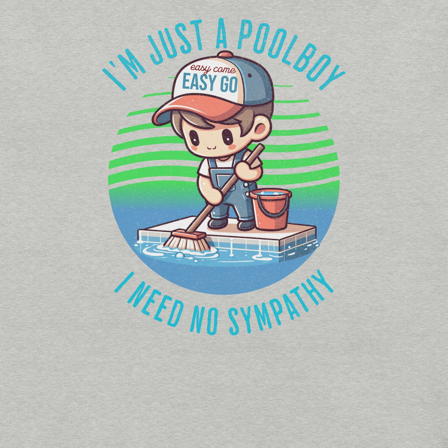 I'm Just a Poolboy Funny Queen Mondegreen Tee