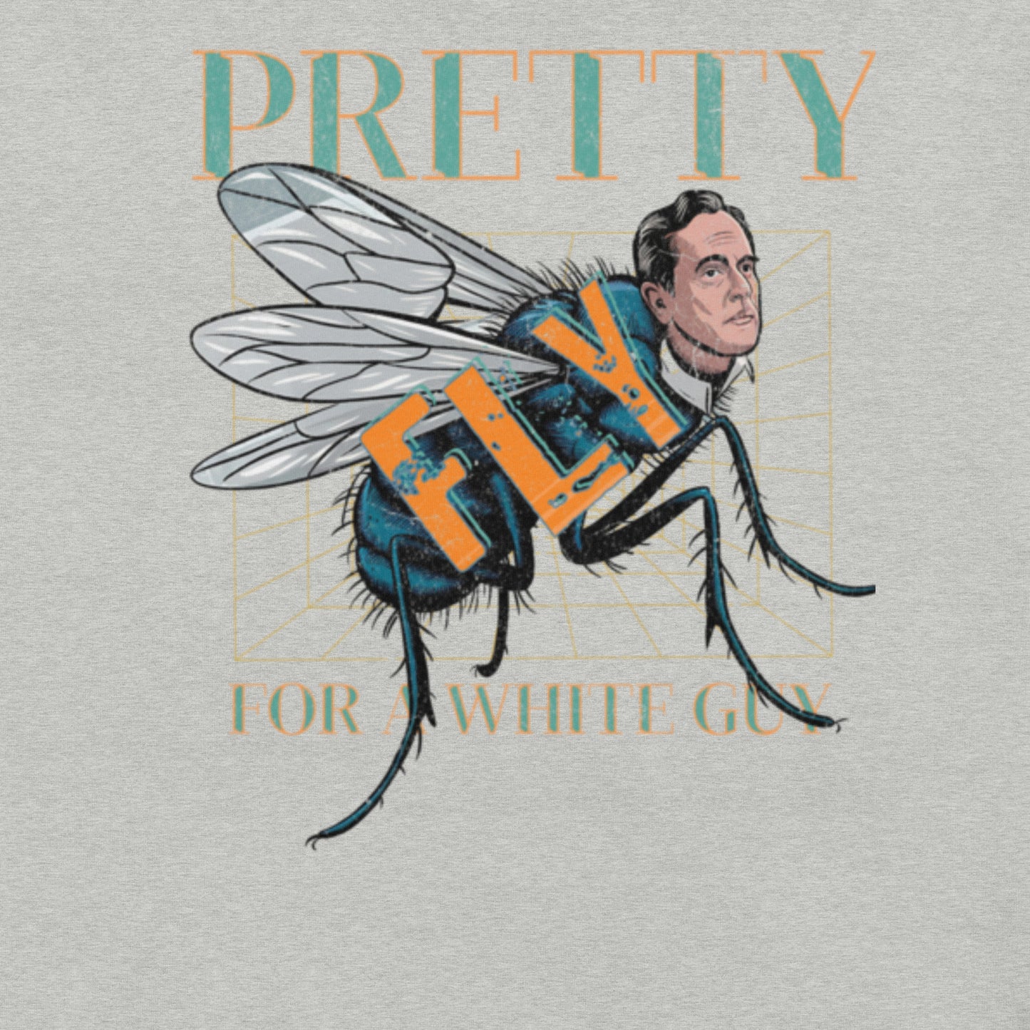 Pretty Fly for a White Guy Funny Mondegreen Tee