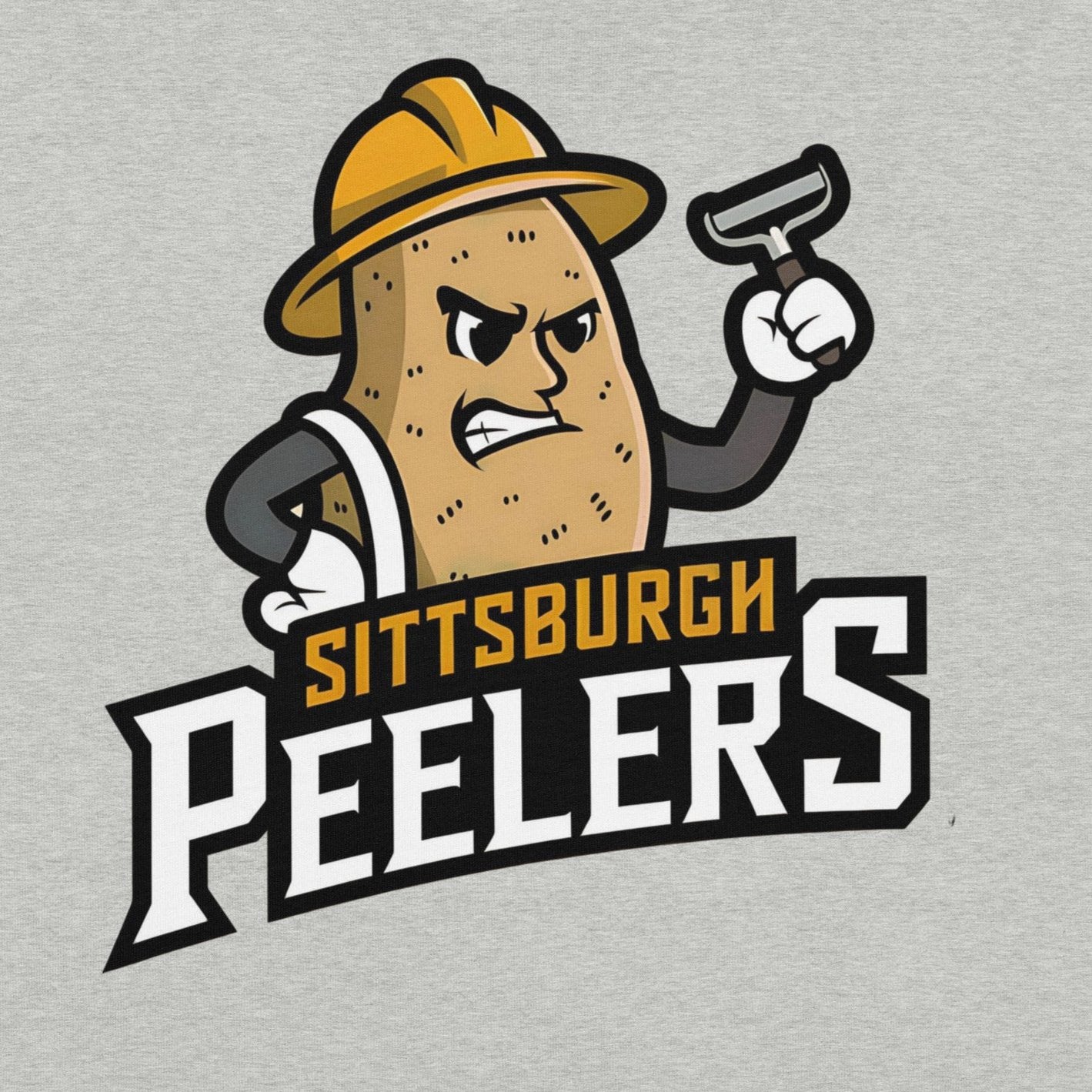 Sittsburgh Peelers Funny Fake Sports Team Tee
