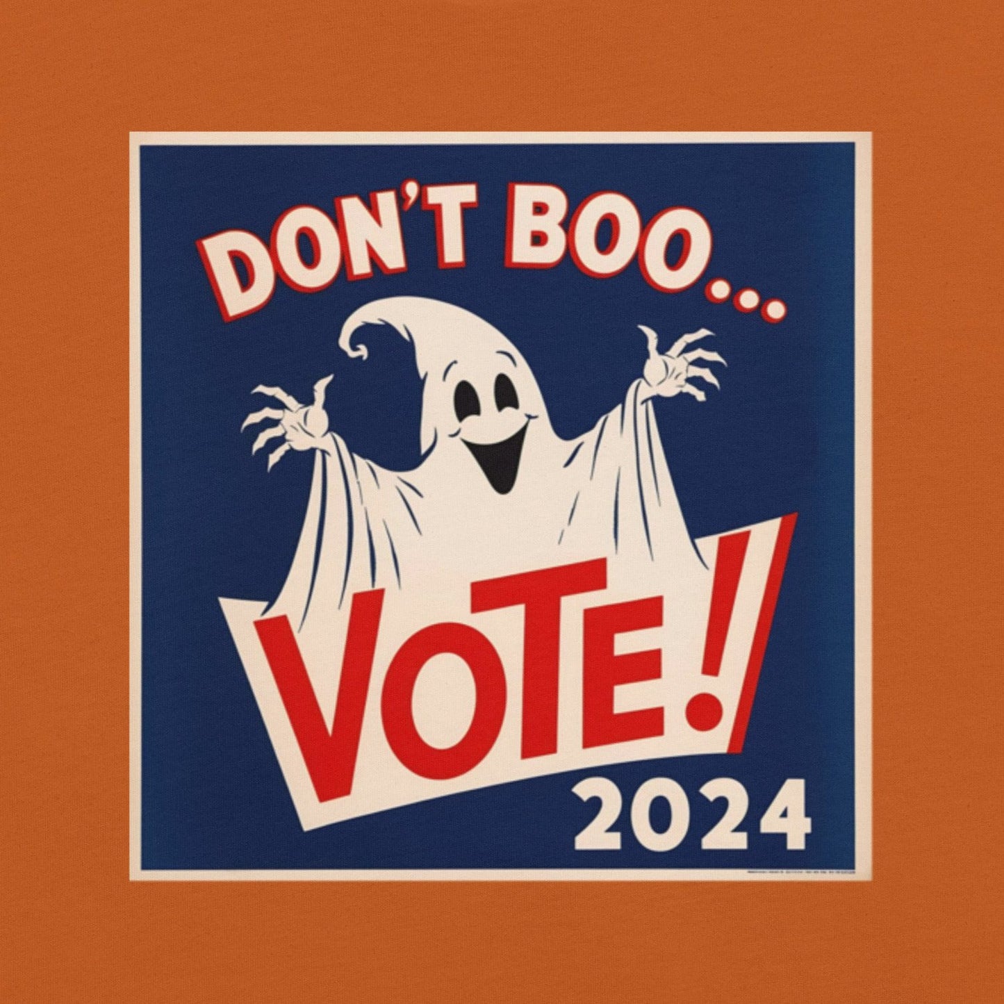 Don't Boo, Vote! Funny Halloween Election Tee
