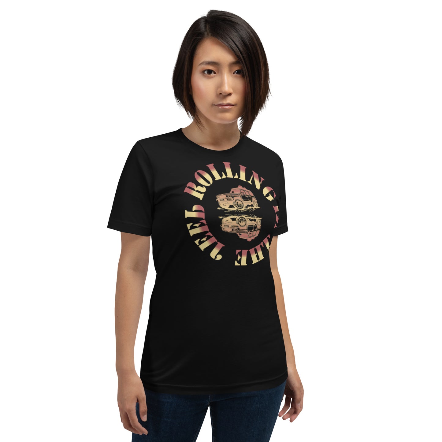 Rolling in the Jeep Funny Mondegreen Off-Road Tee