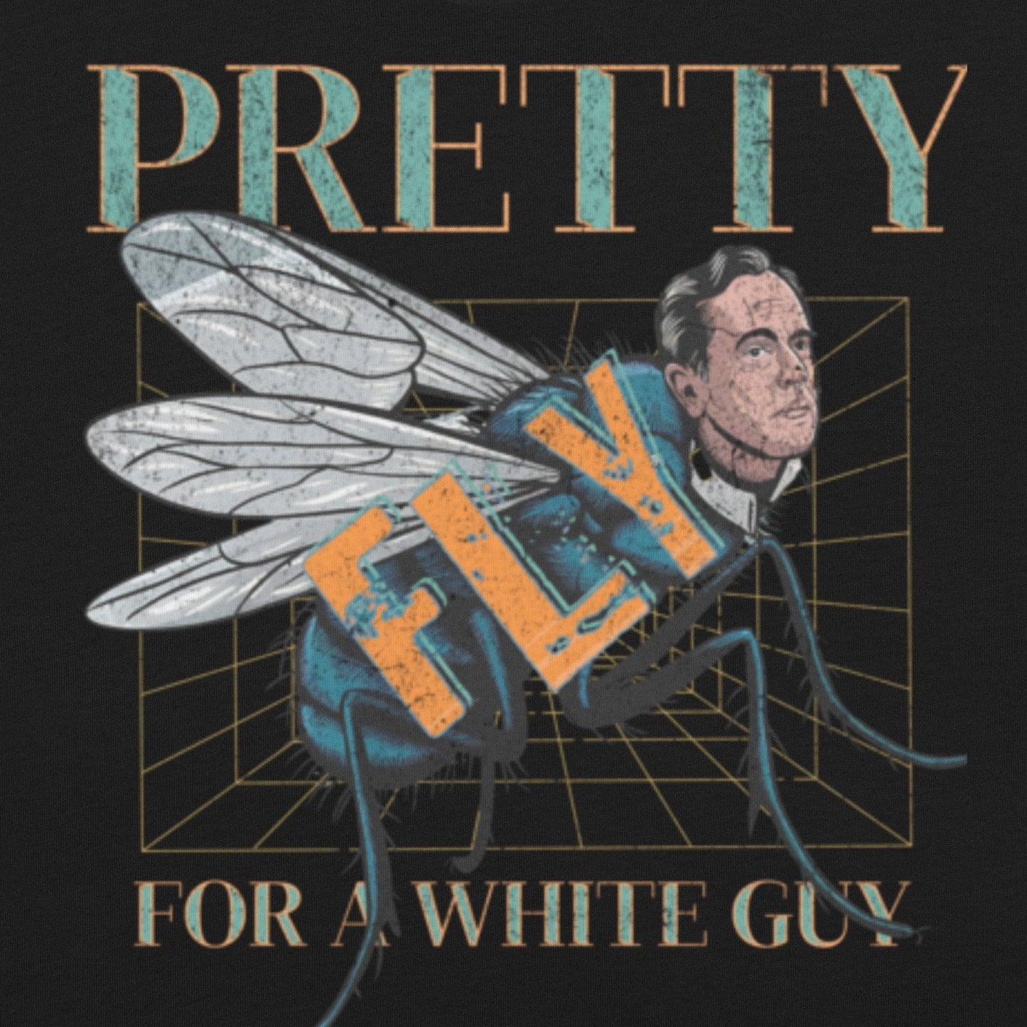 Pretty Fly for a White Guy Funny Mondegreen Tee