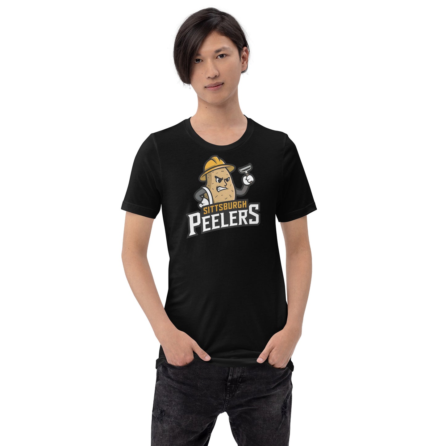Sittsburgh Peelers Funny Fake Sports Team Tee