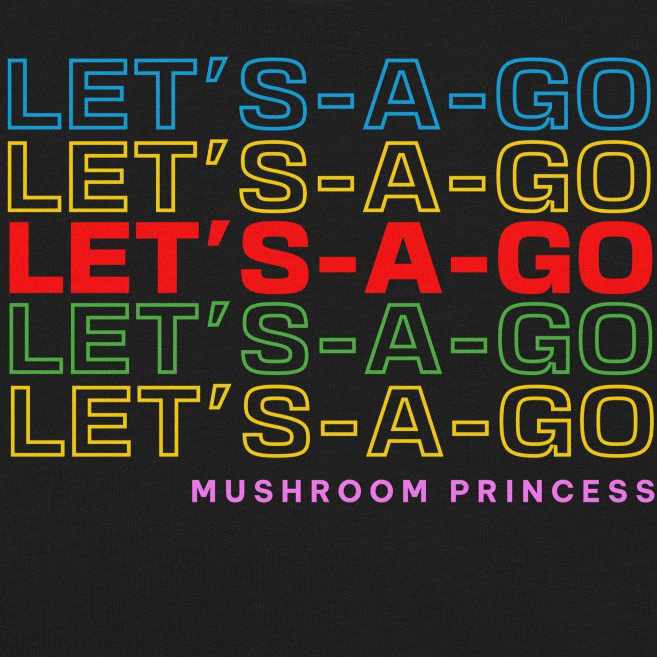 You Can Have Me Let’s-A-Go Mushroom Kingdom Princess and Plumber Design
