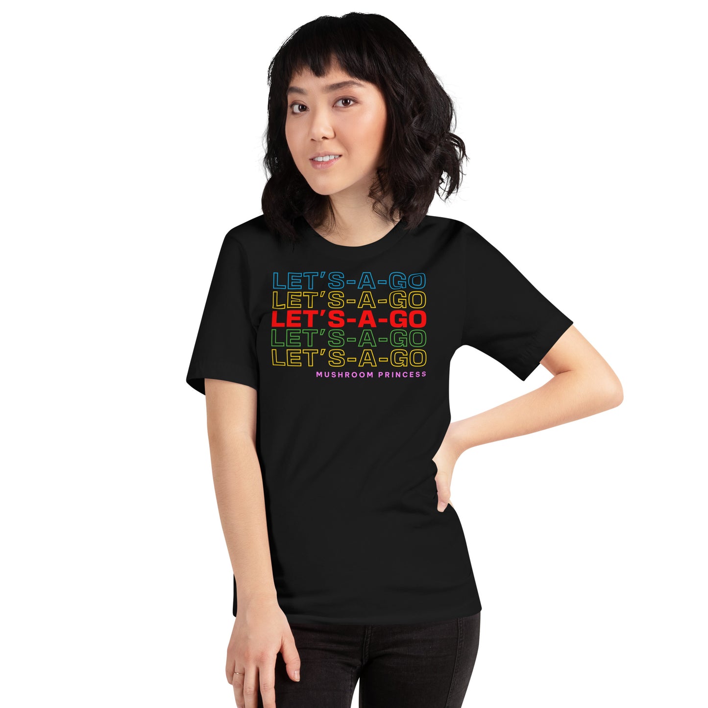 You Can Have Me Let’s-A-Go Mushroom Kingdom Princess and Plumber Design