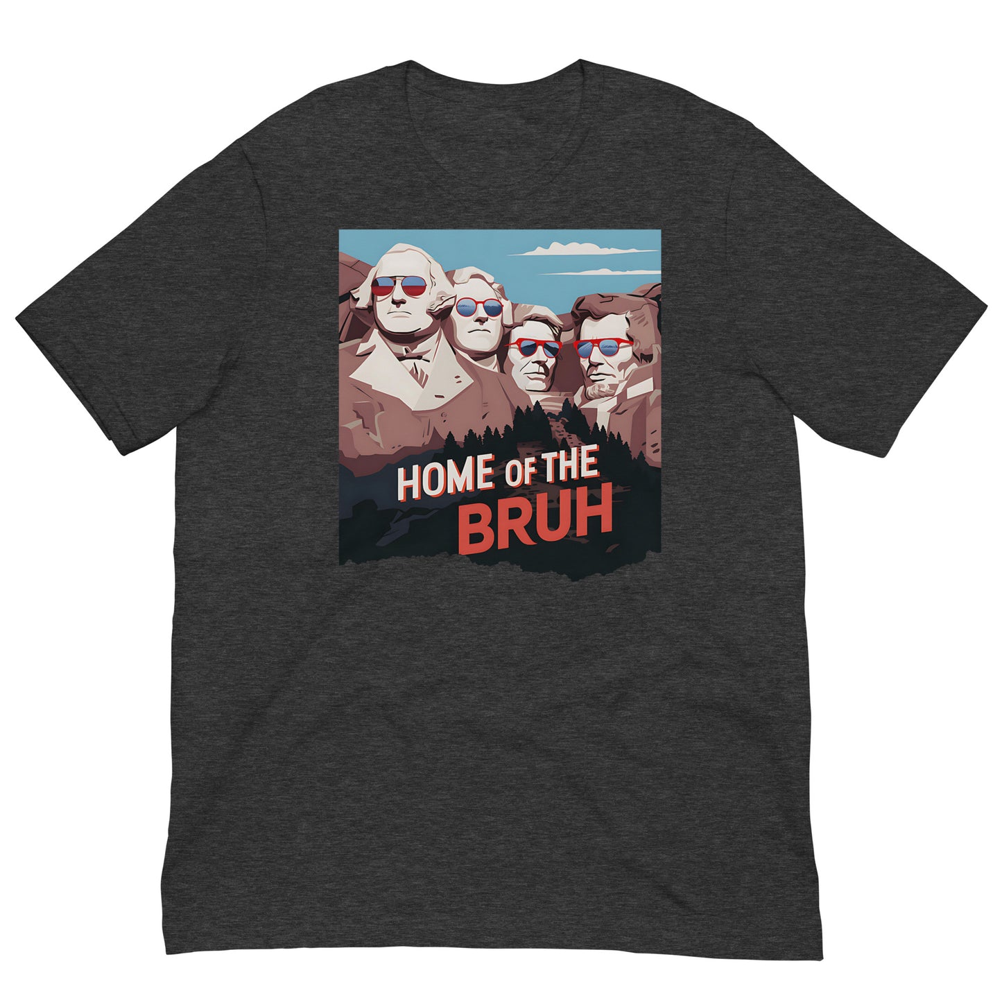 Land of the Free. Home of the Bruh: Patriotic and Playful Summer Celebration