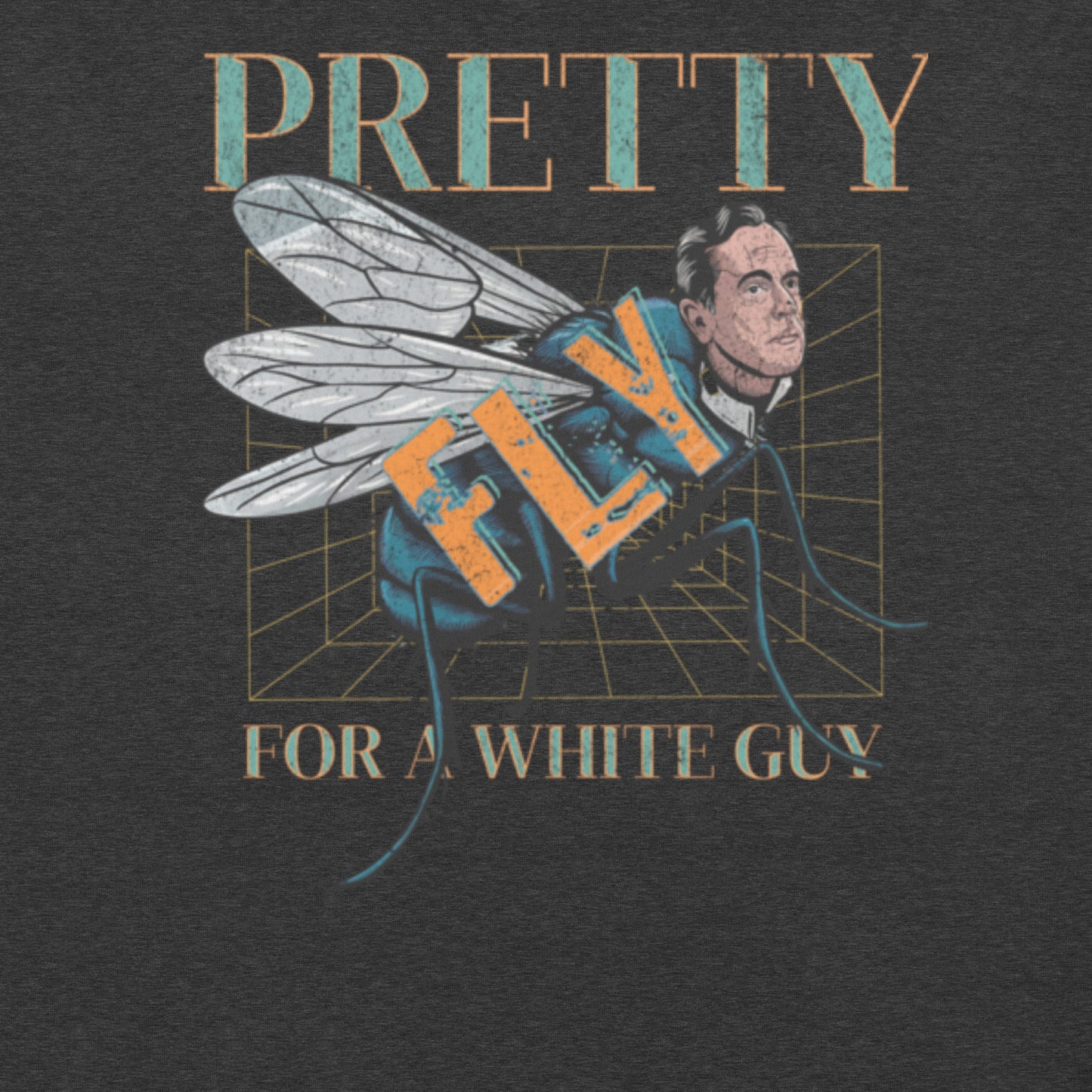 Pretty Fly for a White Guy Funny Mondegreen Tee