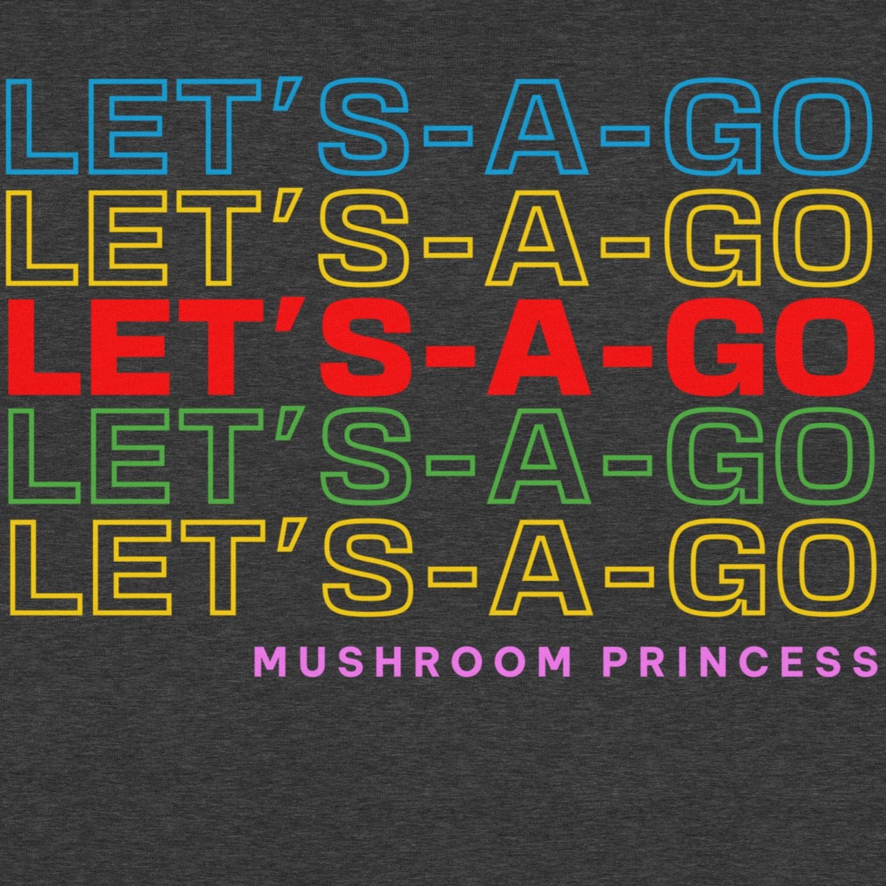 You Can Have Me Let’s-A-Go Mushroom Kingdom Princess and Plumber Design