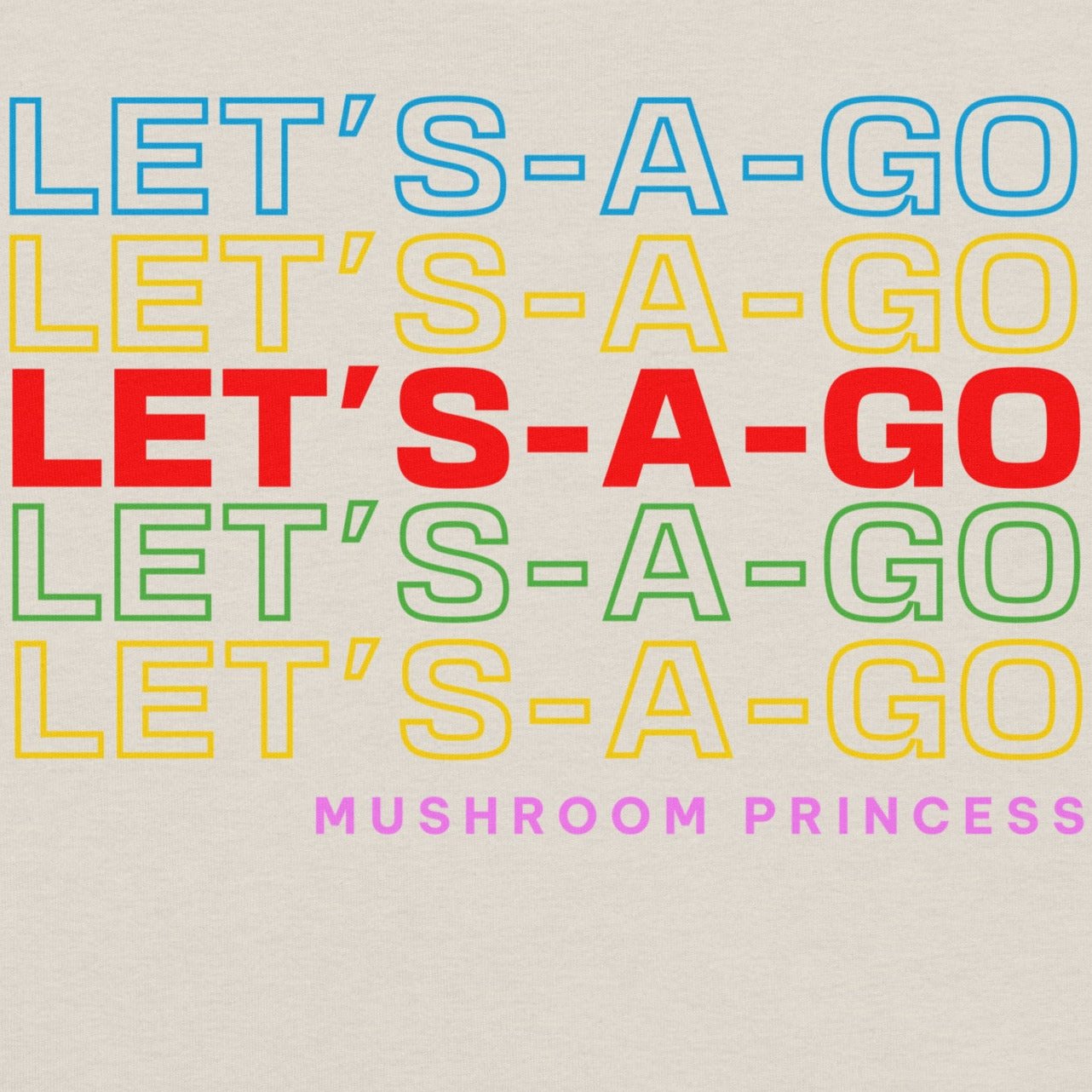You Can Have Me Let’s-A-Go Mushroom Kingdom Princess and Plumber Design