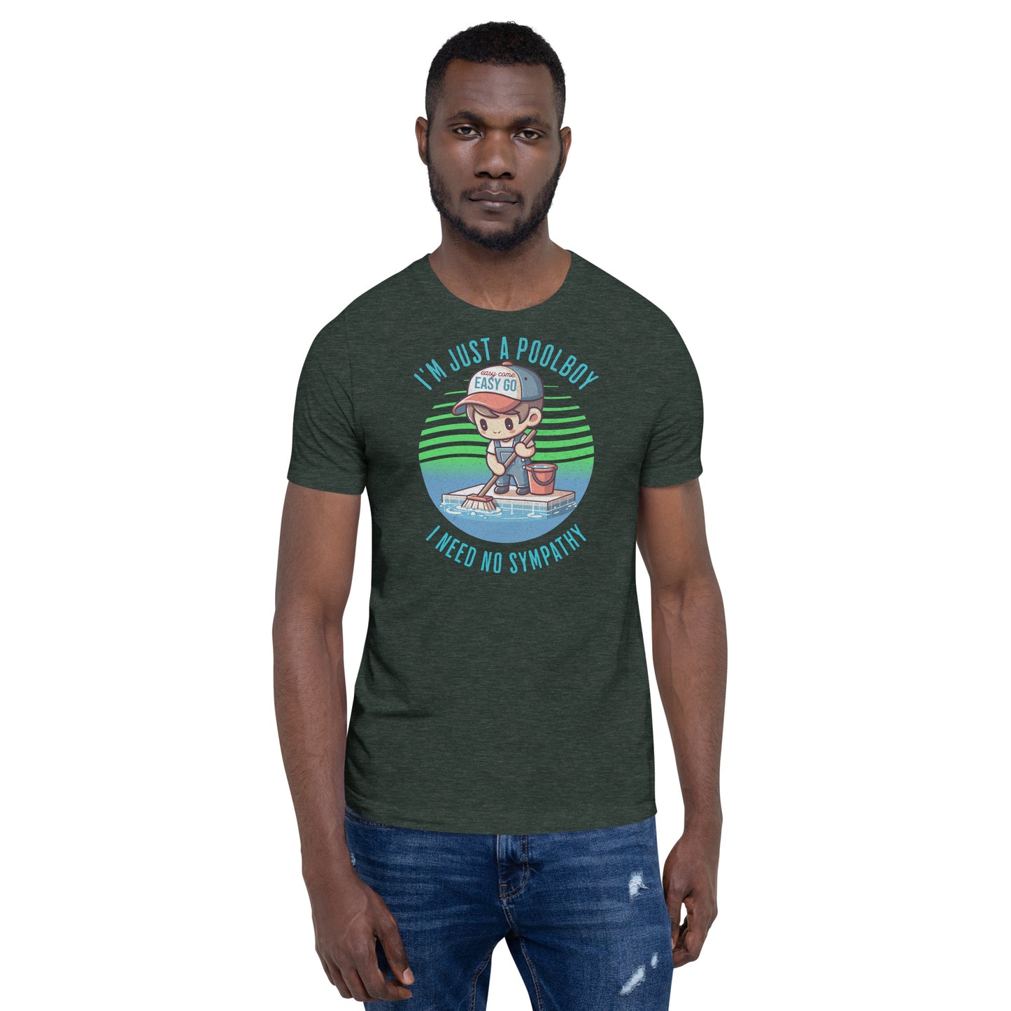 I'm Just a Poolboy Funny Queen Mondegreen Tee
