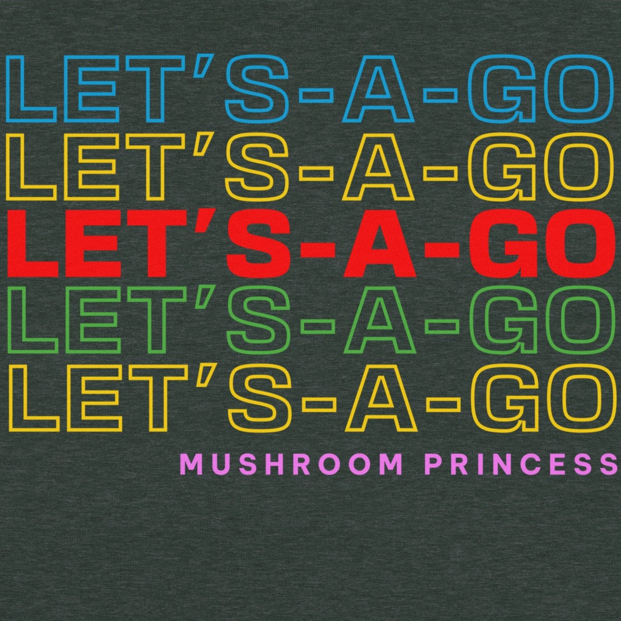 You Can Have Me Let’s-A-Go Mushroom Kingdom Princess and Plumber Design
