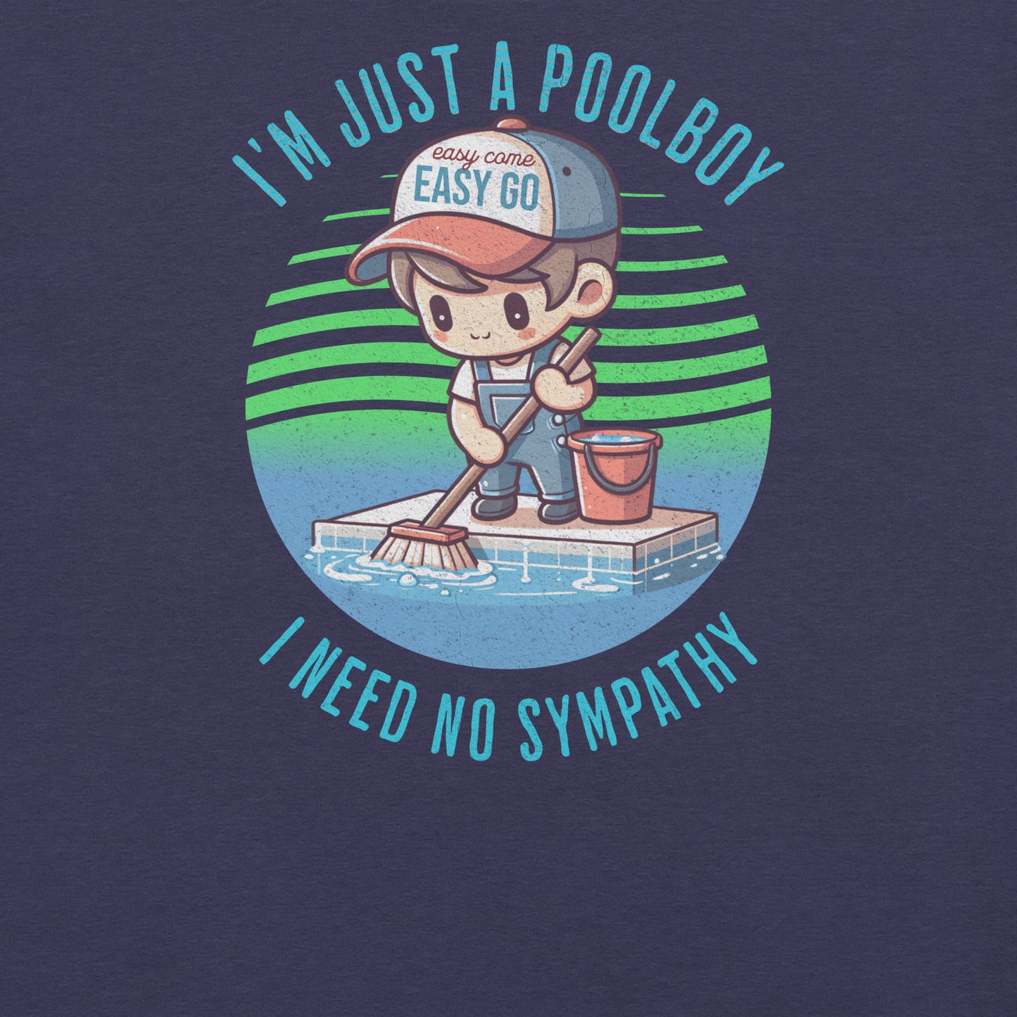I'm Just a Poolboy Funny Queen Mondegreen Tee