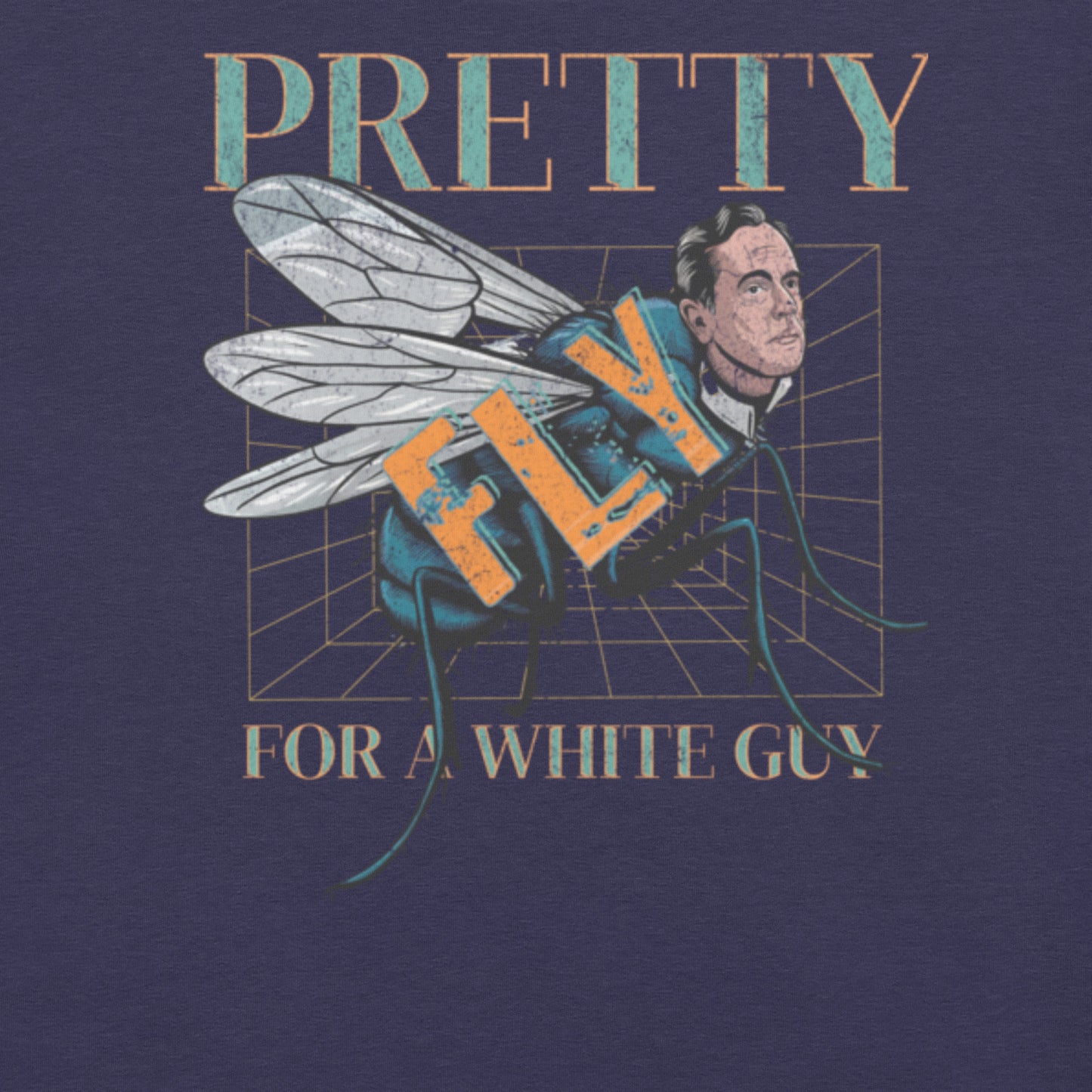 Pretty Fly for a White Guy Funny Mondegreen Tee