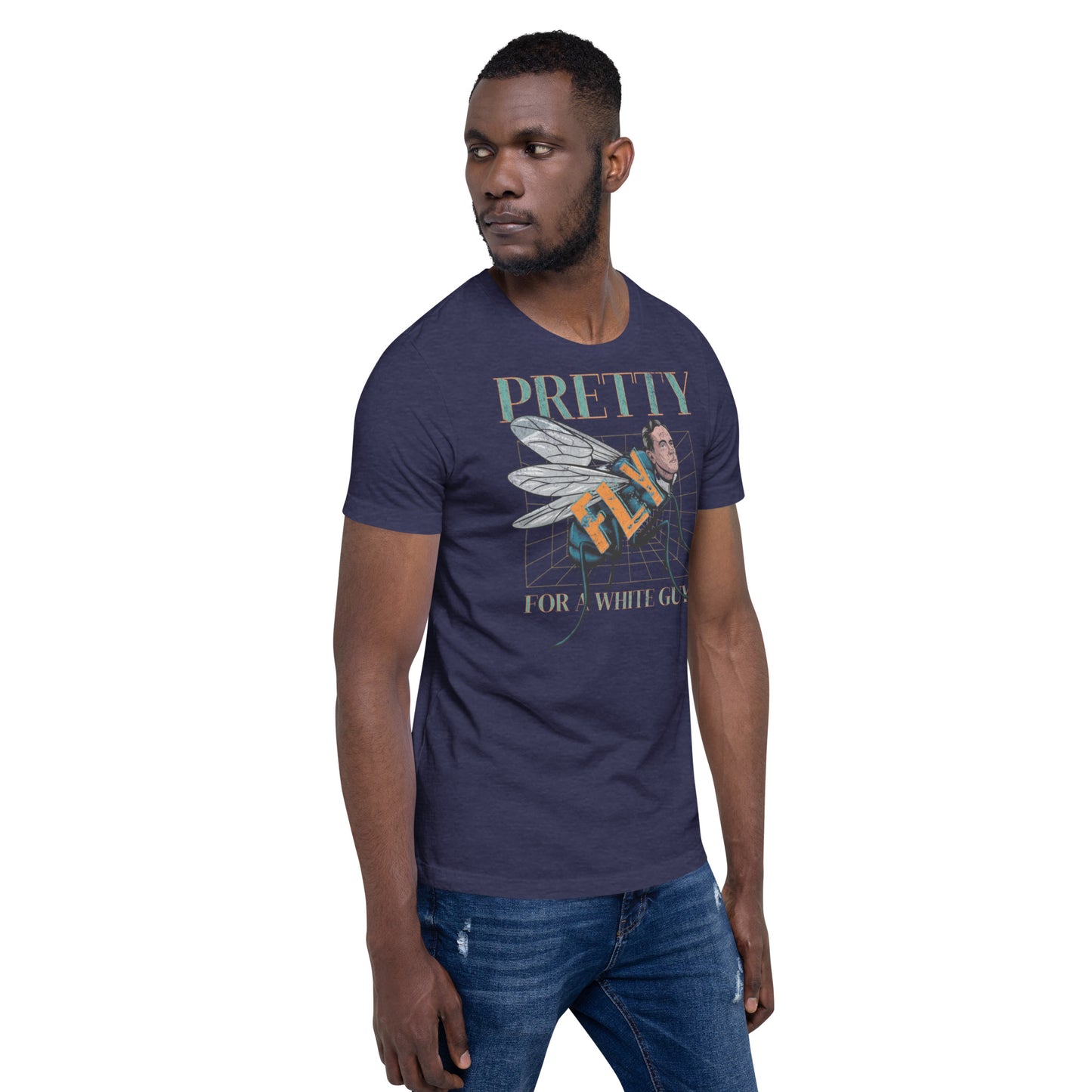 Pretty Fly for a White Guy Funny Mondegreen Tee