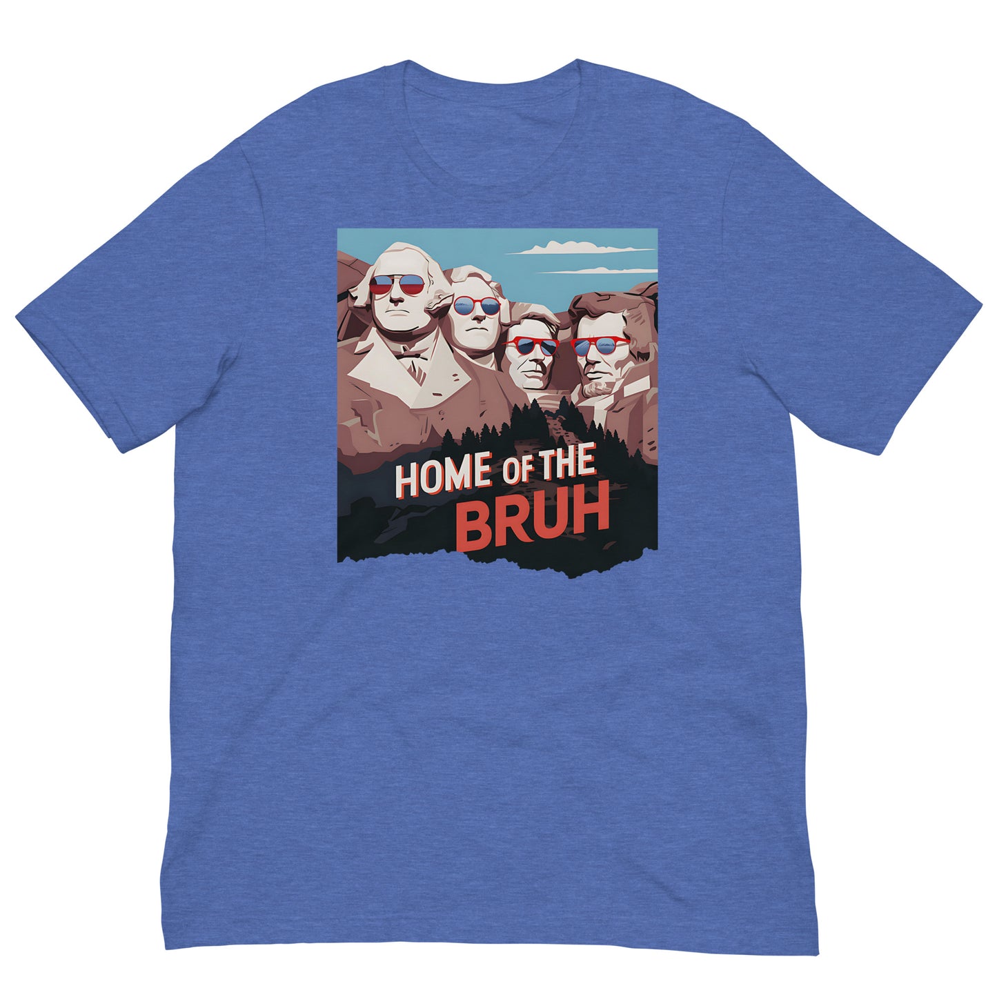 Land of the Free. Home of the Bruh: Patriotic and Playful Summer Celebration