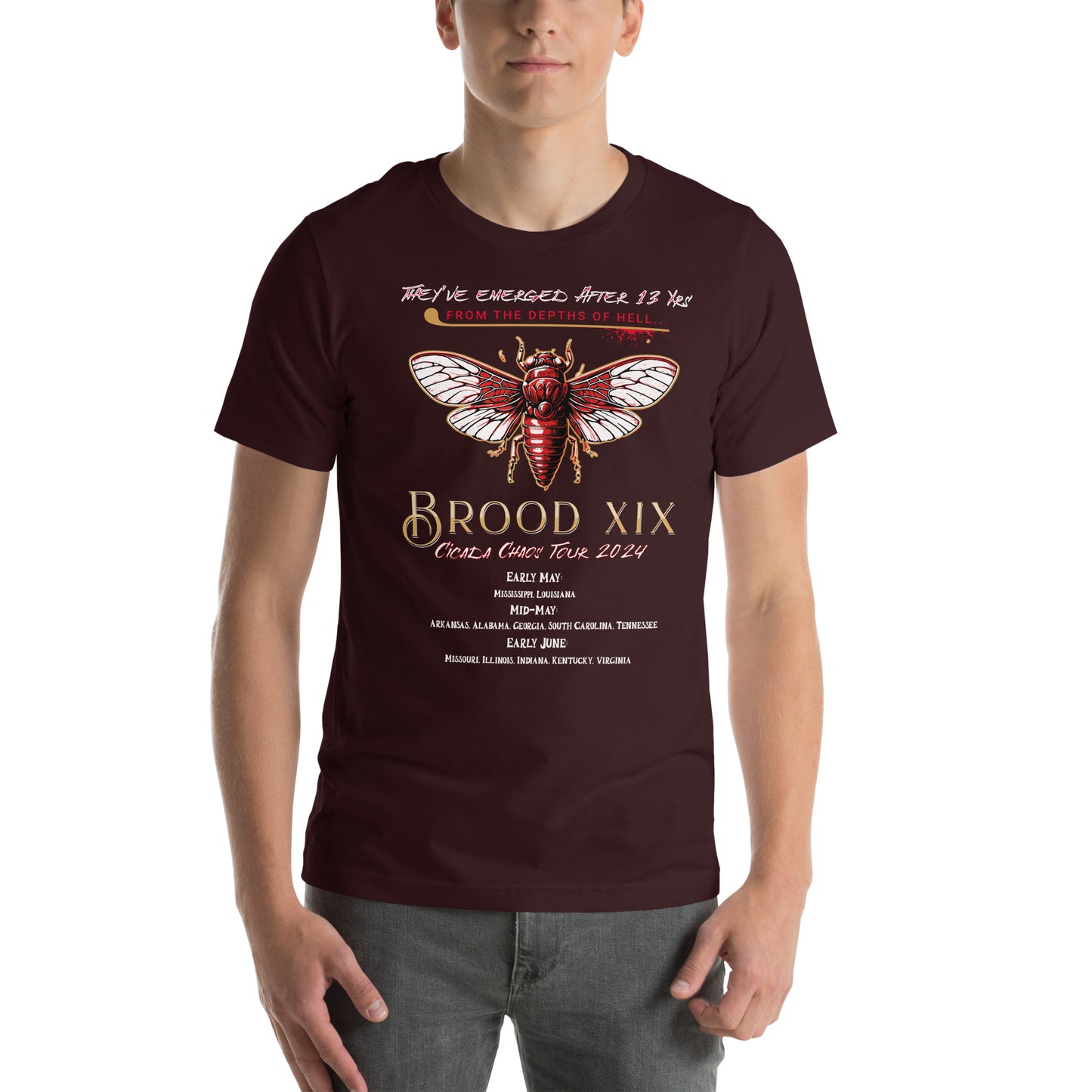 Rock Tour Concert for Cicada Brood XIX (19) 2024 #CICADA-GEDDON