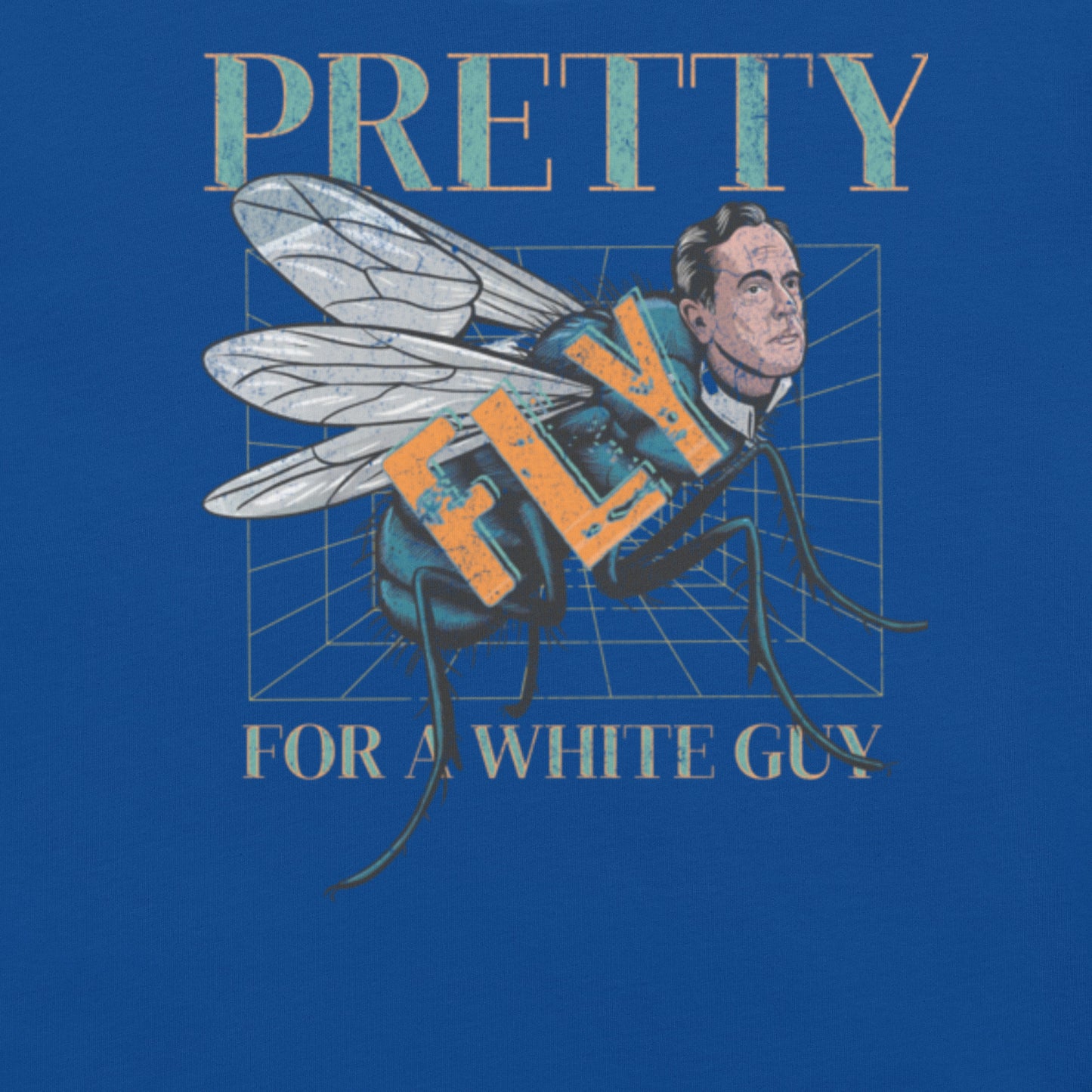 Pretty Fly for a White Guy Funny Mondegreen Tee