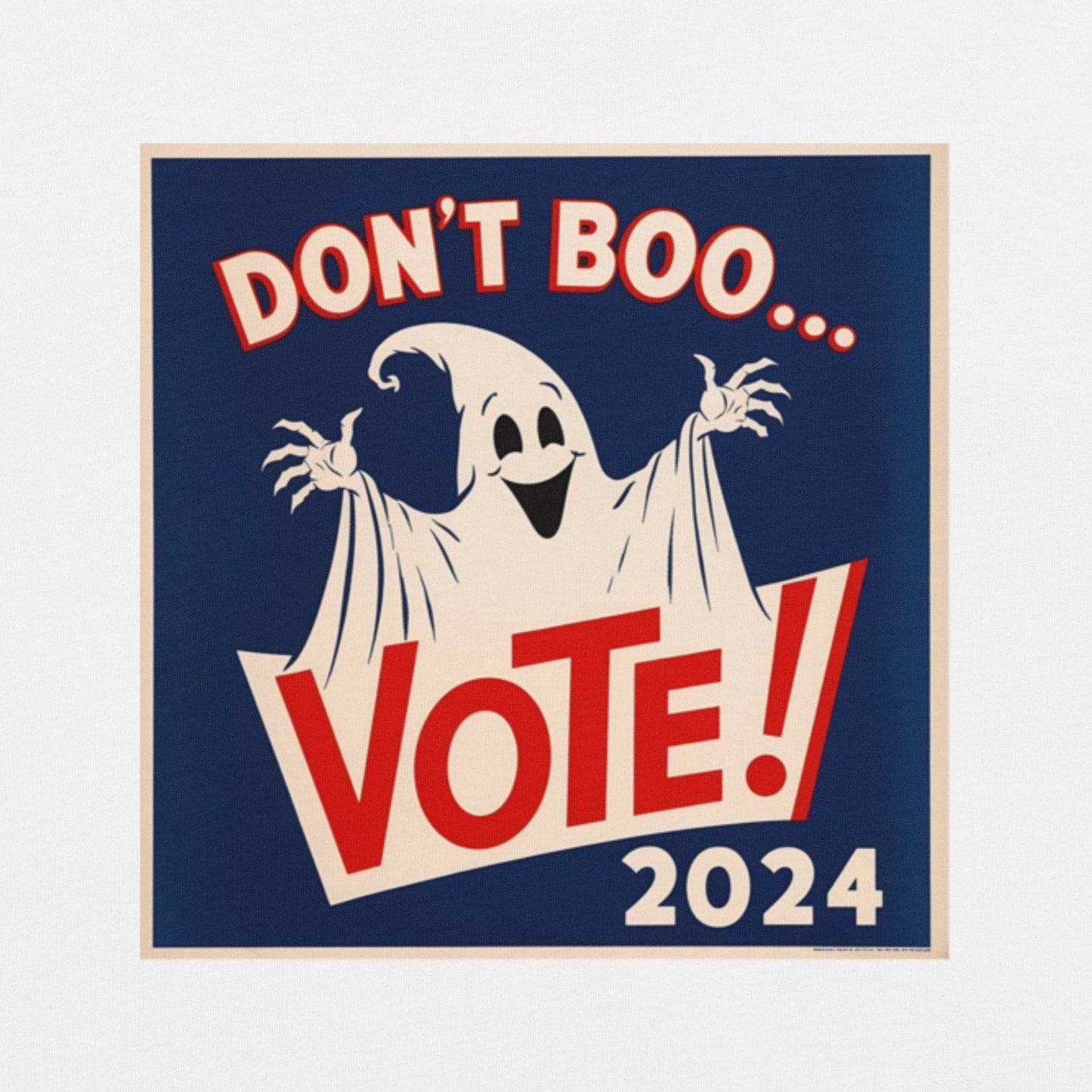 Don't Boo, Vote! Funny Halloween Election Tee