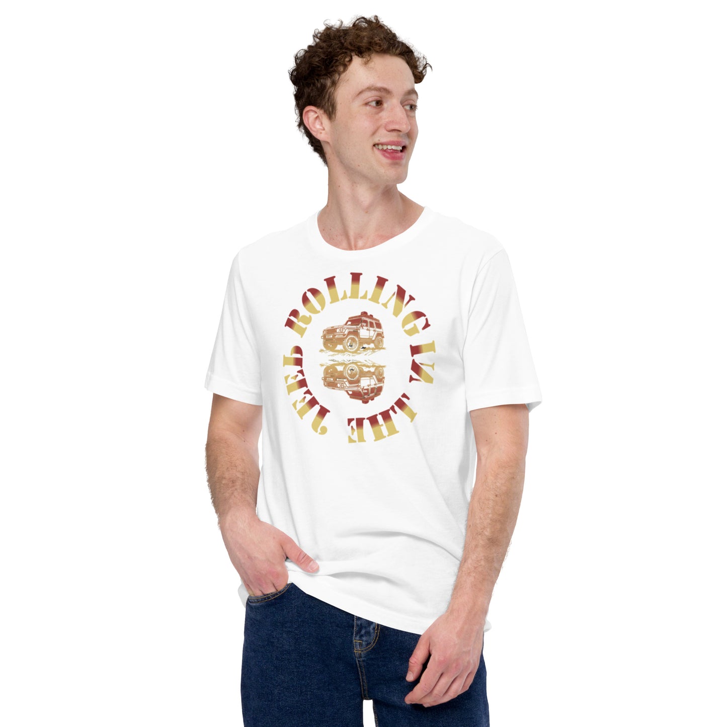 Rolling in the Jeep Funny Mondegreen Off-Road Tee