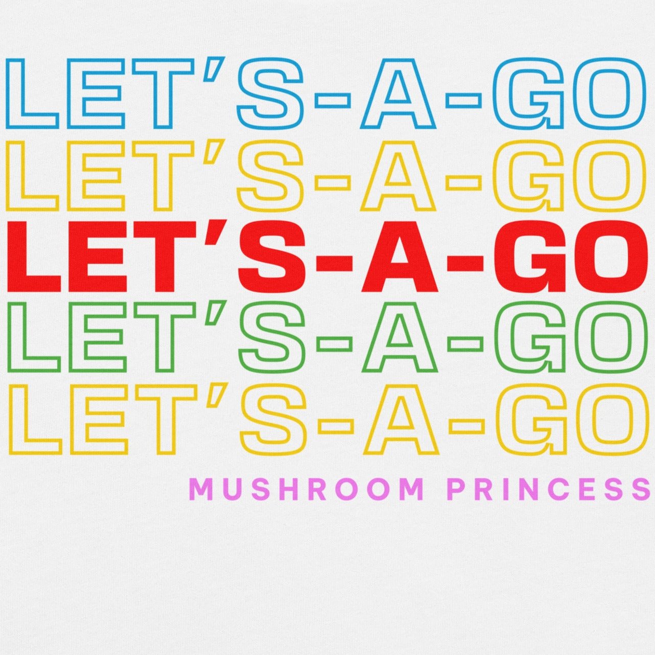 You Can Have Me Let’s-A-Go Mushroom Kingdom Princess and Plumber Design