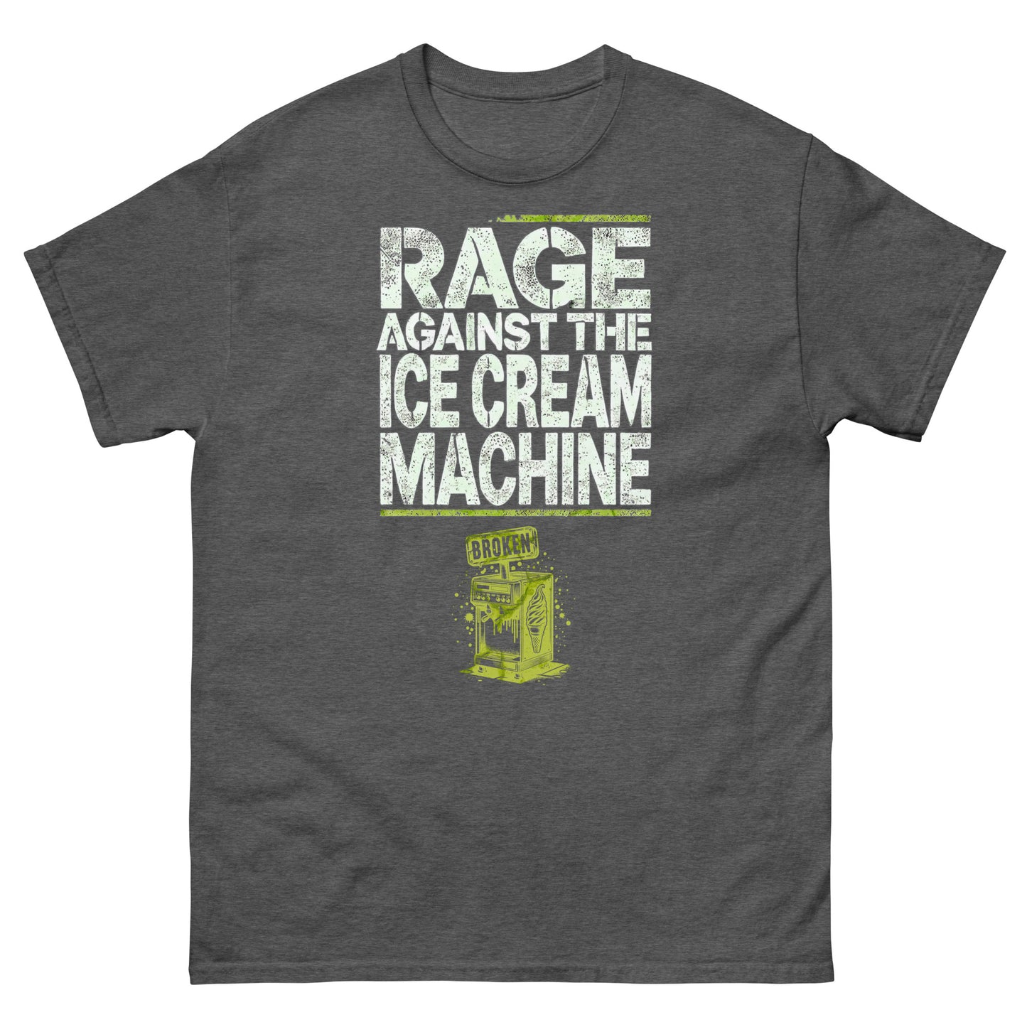 Rage Against the Ice Cream Machine Parody Tee