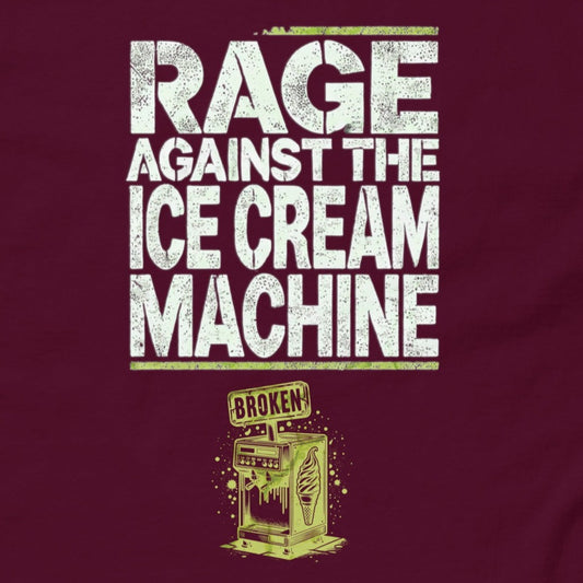 Rage Against the Ice Cream Machine Parody Tee