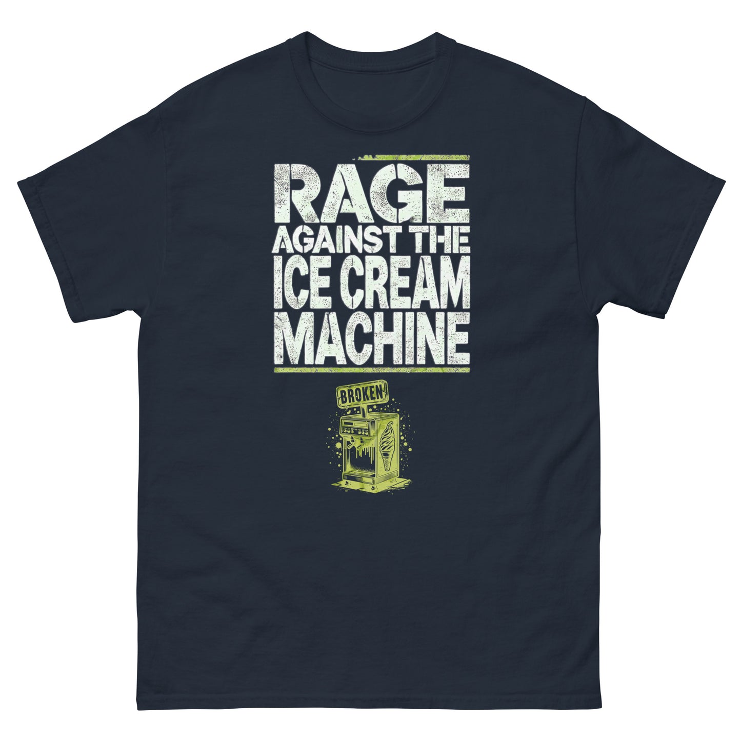 Rage Against the Ice Cream Machine Parody Tee