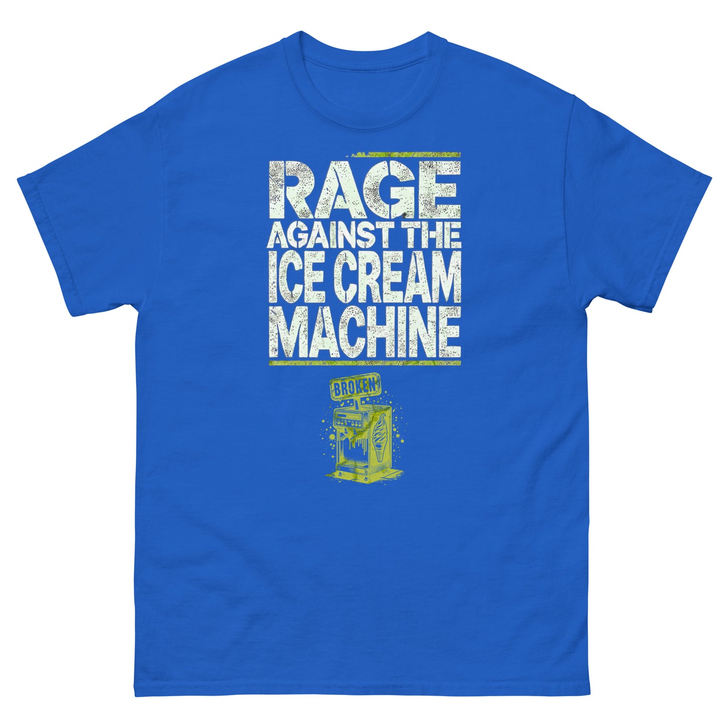 Rage Against the Ice Cream Machine Parody Tee