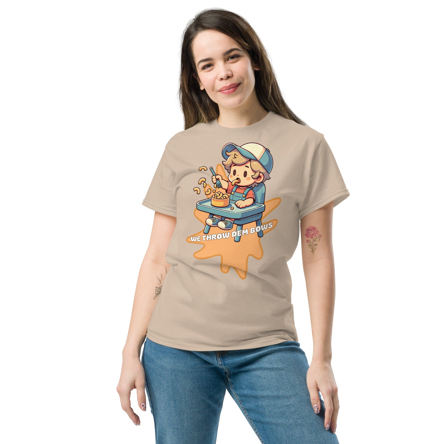 We Throw Dem Bows Funny Misheard Lyric Tee