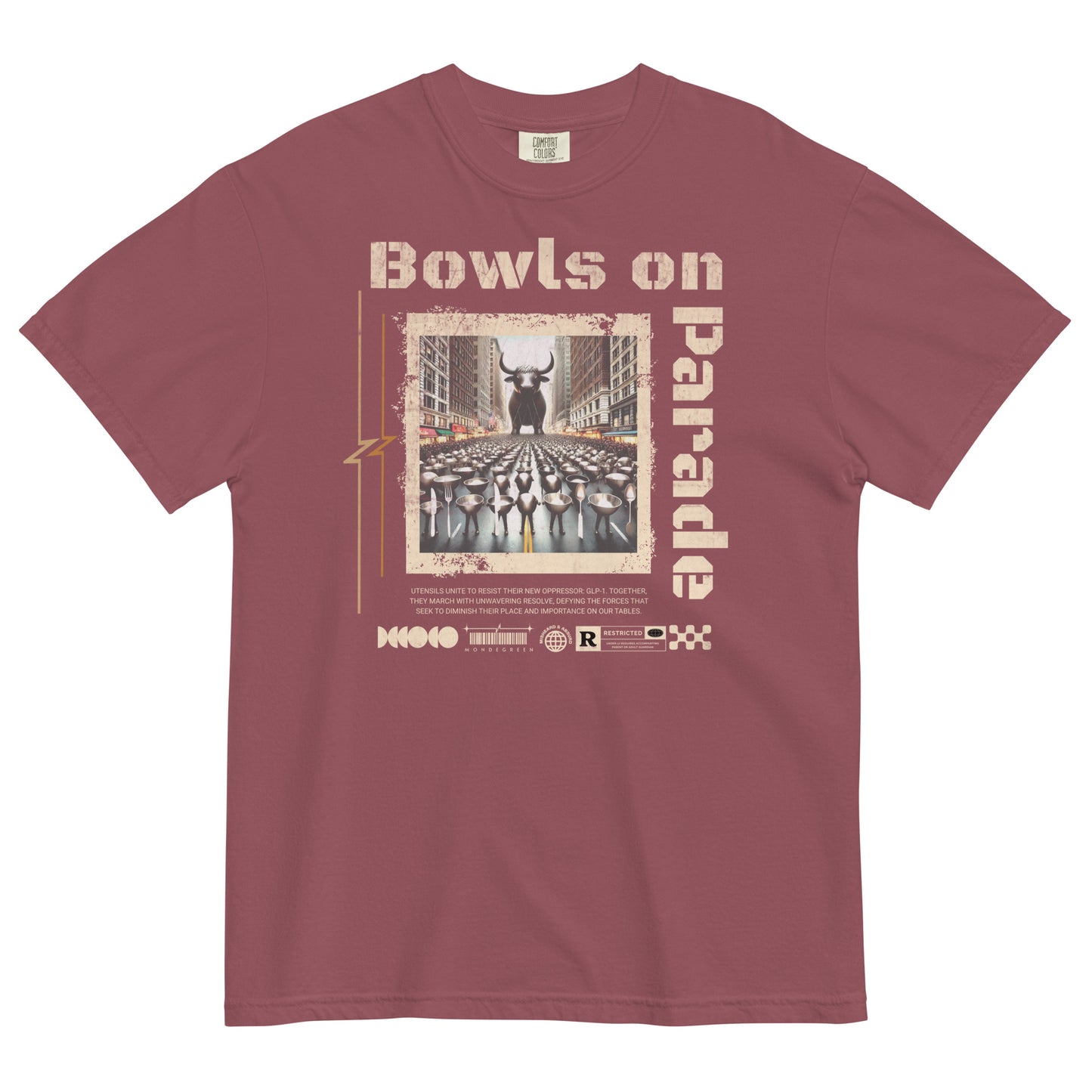 Bowls on Parade: Satirical Art Inspired by Rage Against the Machine (Best Band Ever)