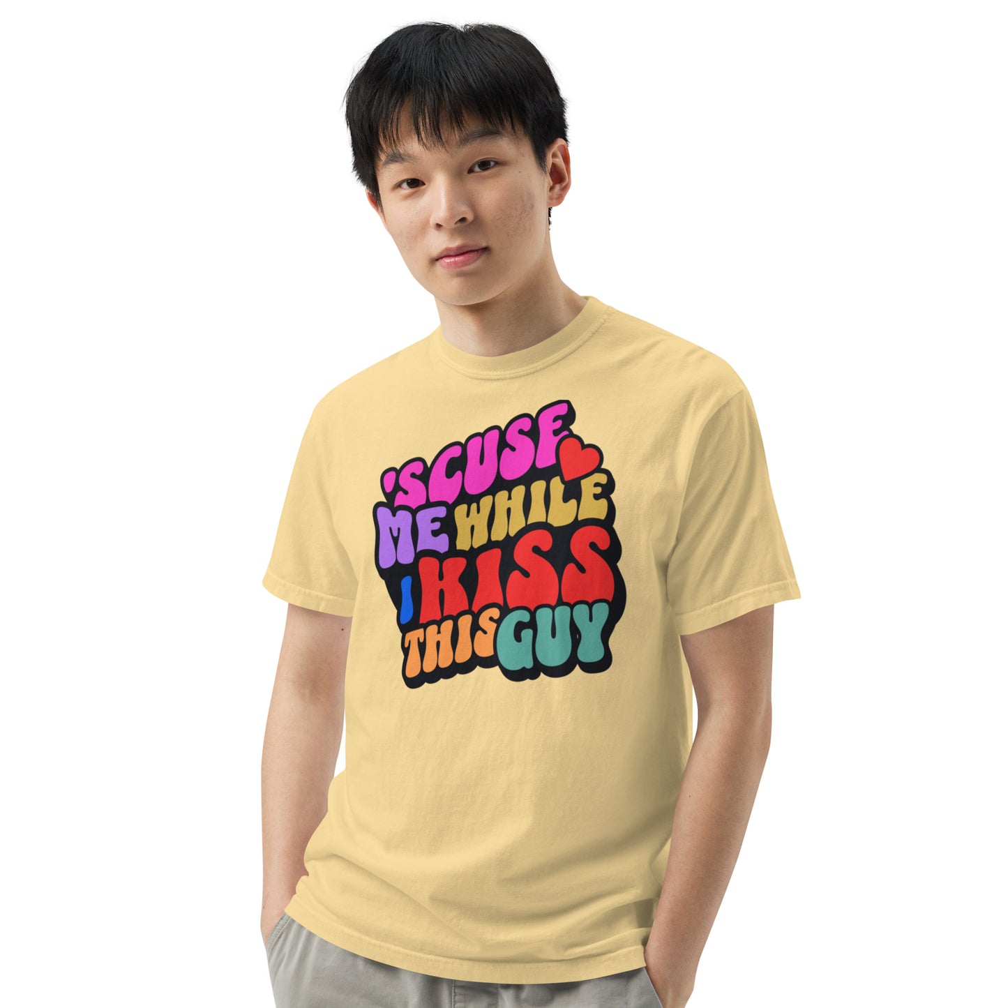 Musical and Misheard Lyric Unisex garment-dyed heavyweight t-shirt #Mondegreen
