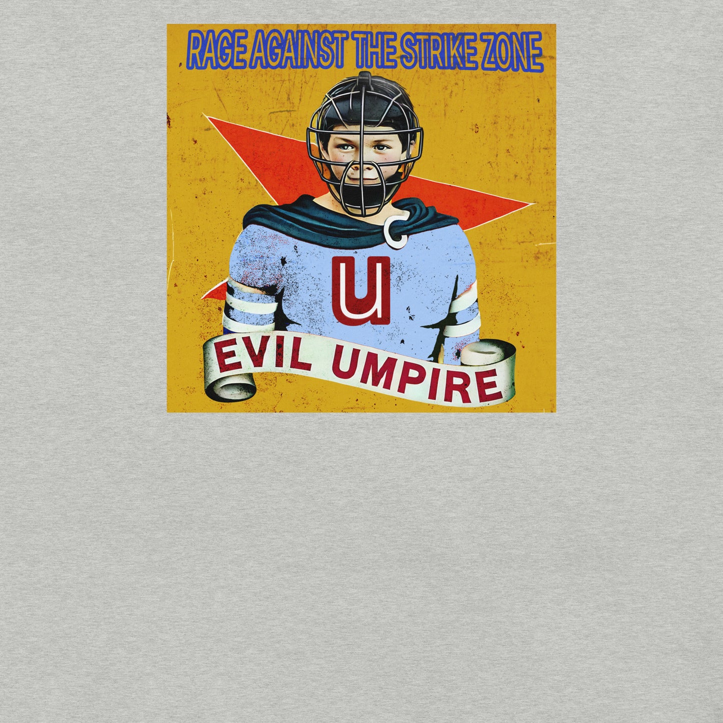 Rage Against the Strike Zone Funny Umpire Parody Tee