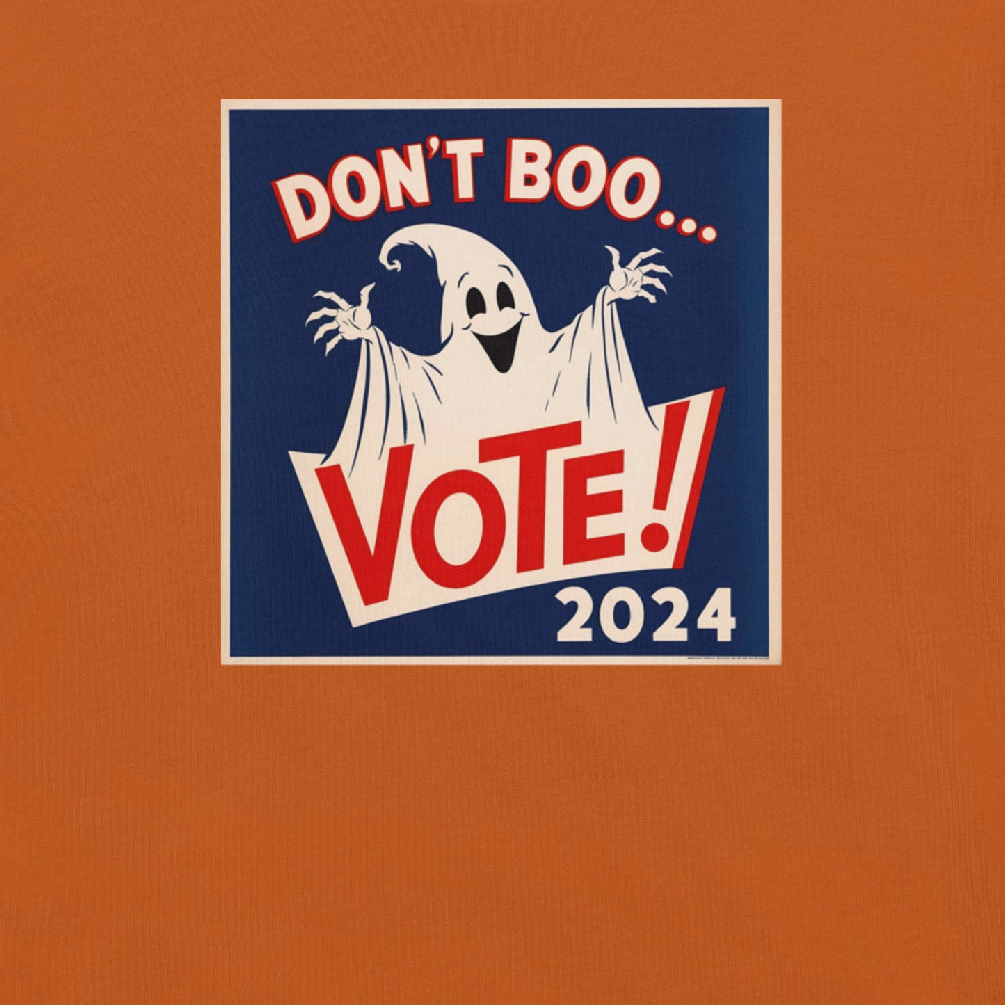 Don't Boo, Vote! Funny Halloween Election Tee