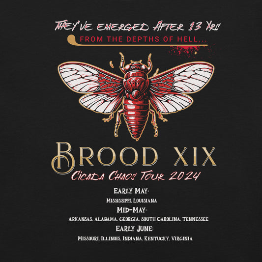 Rock Tour Concert for Cicada Brood XIX (19) 2024 #CICADA-GEDDON