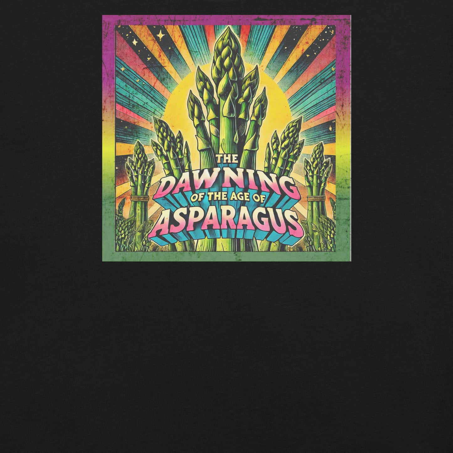 (This is) The Dawning of the Age of Asparagus Funny Mondegreen Tee