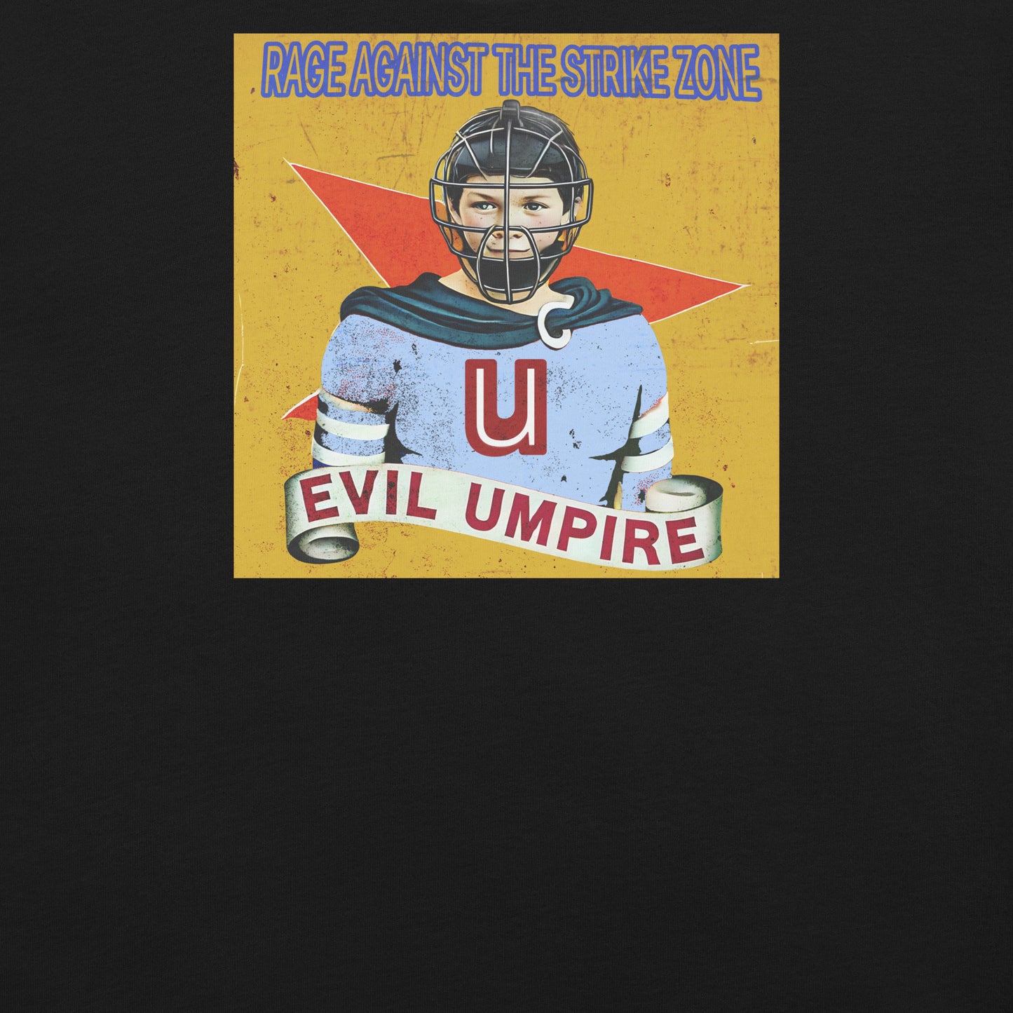 Rage Against the Strike Zone Funny Umpire Parody Tee