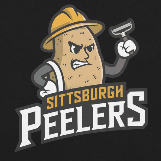 Sittsburgh Peelers Funny Fake Sports Team Tee