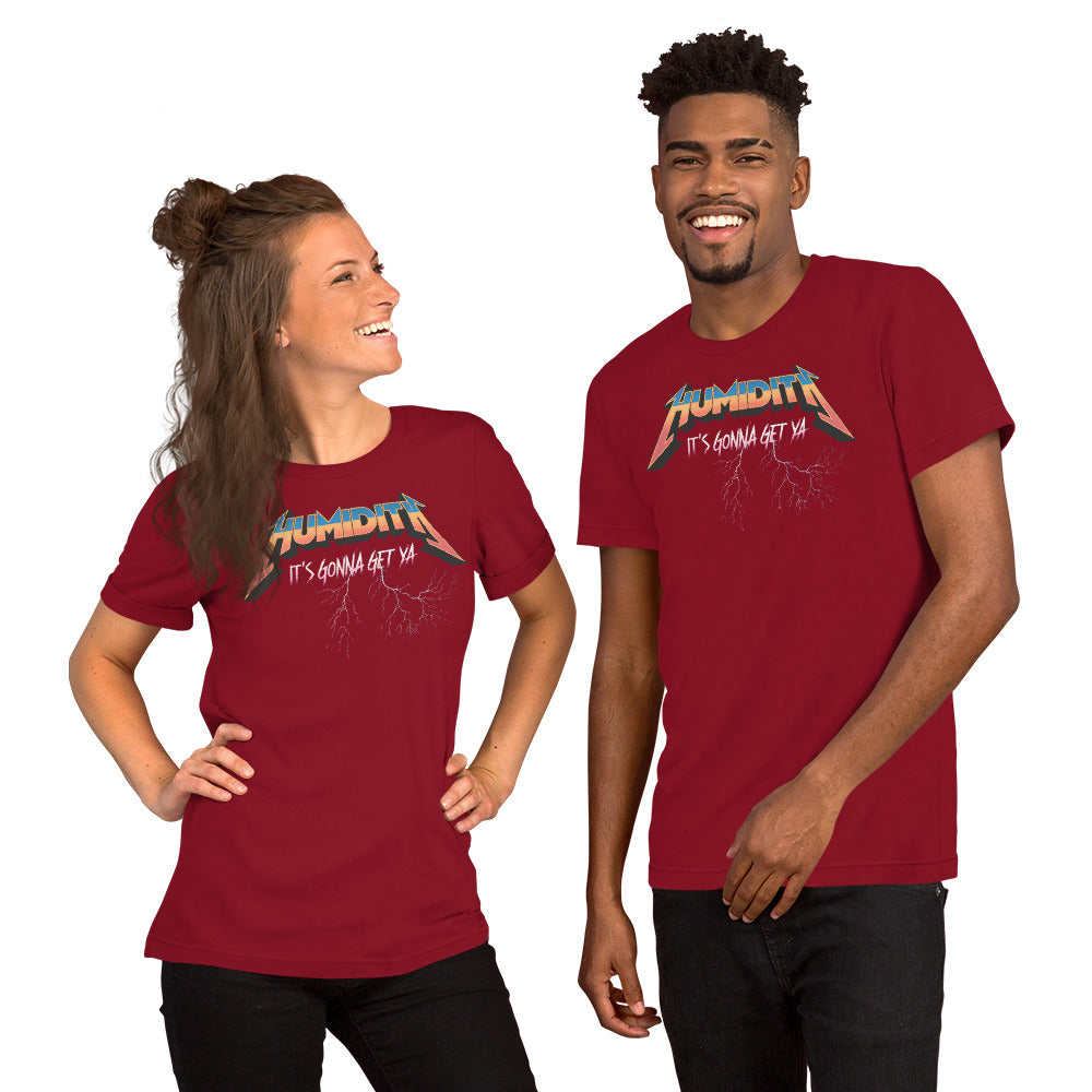 Humidity – It's Gonna Get Ya! Metal Band Parody Design