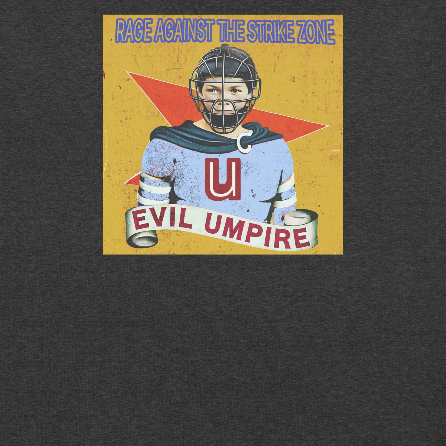 Rage Against the Strike Zone Funny Umpire Parody Tee