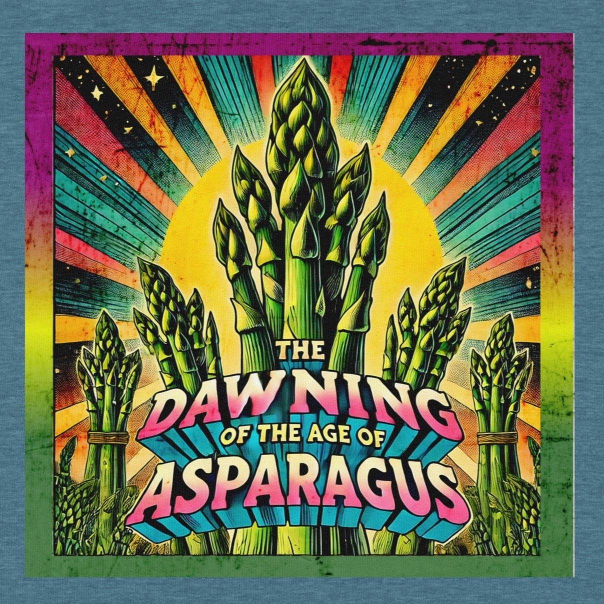 (This is) The Dawning of the Age of Asparagus Funny Mondegreen Tee