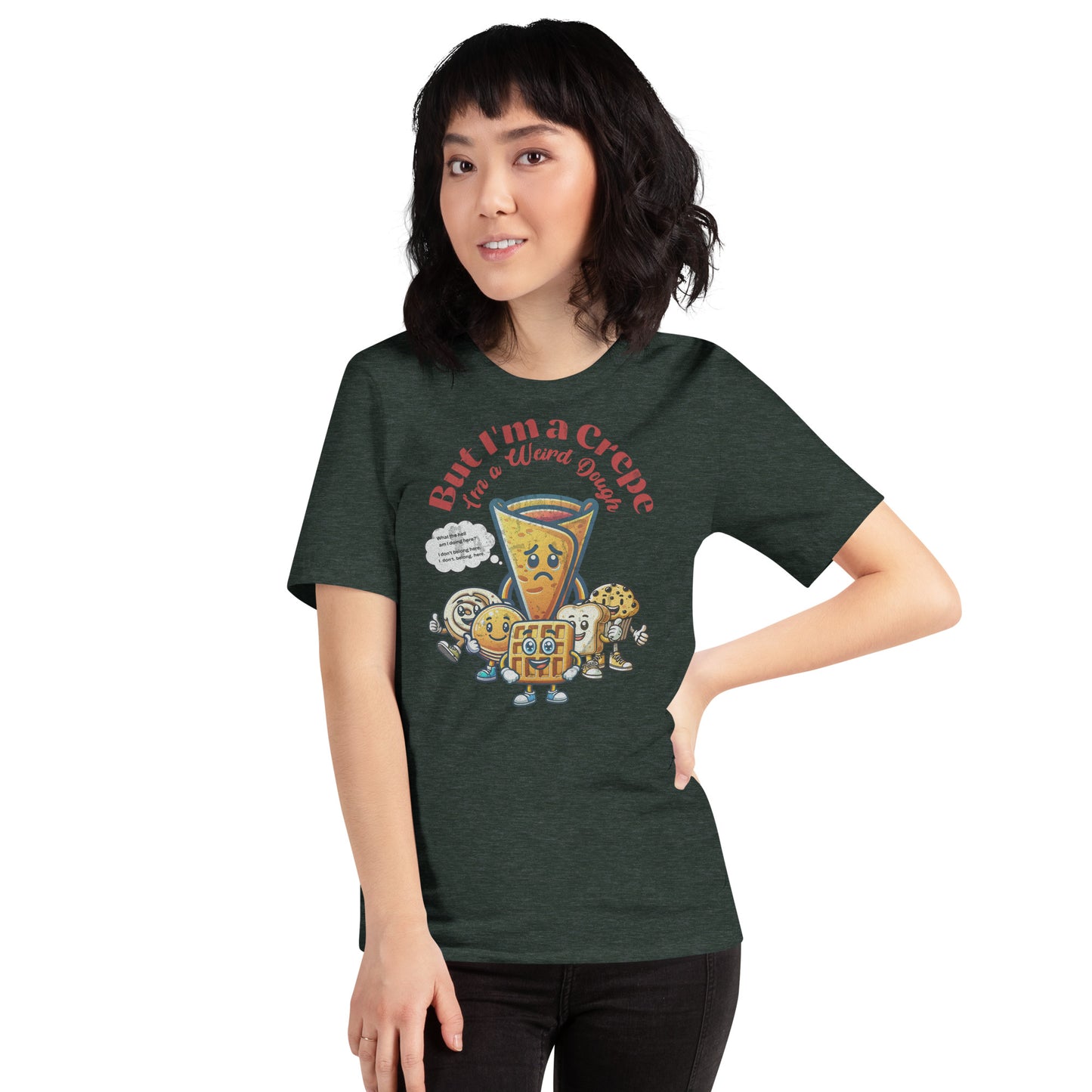 But I'm a Crepe Funny Food Mondegreen ShirtUnisex t-shirt