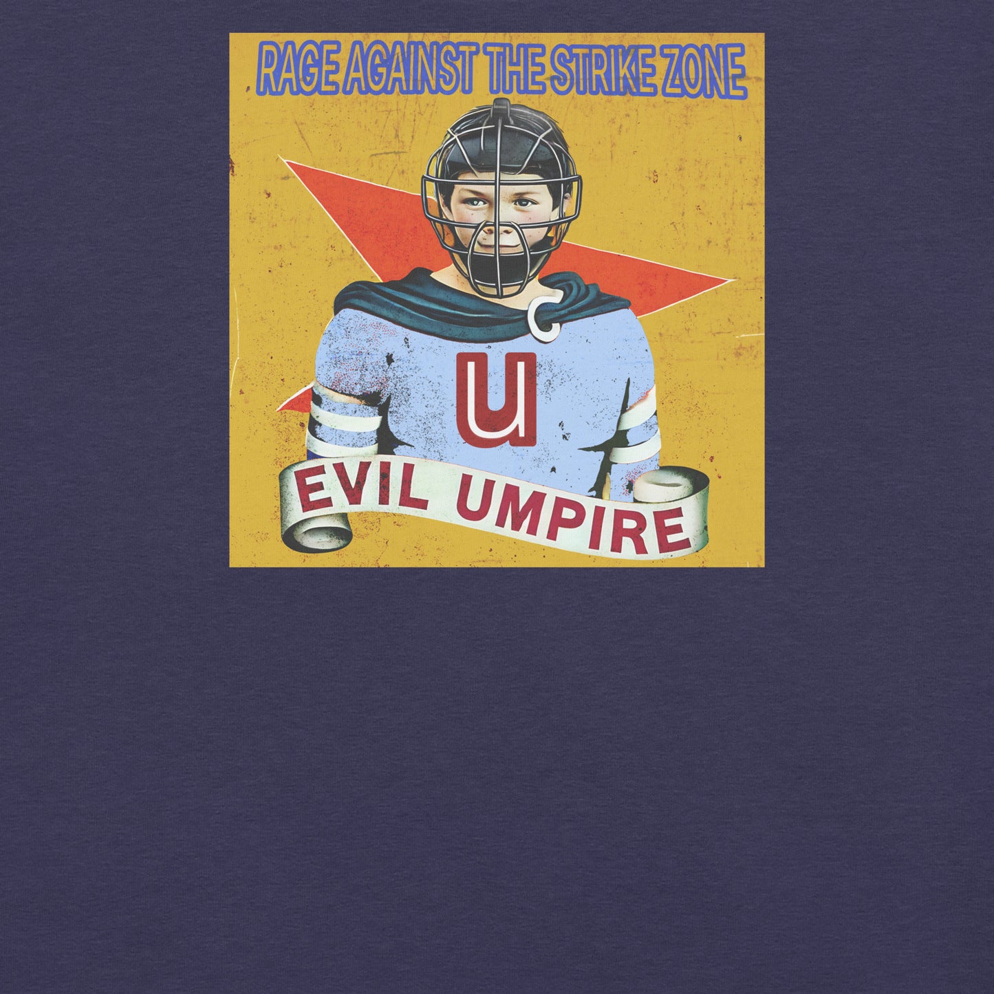 Rage Against the Strike Zone Funny Umpire Parody Tee