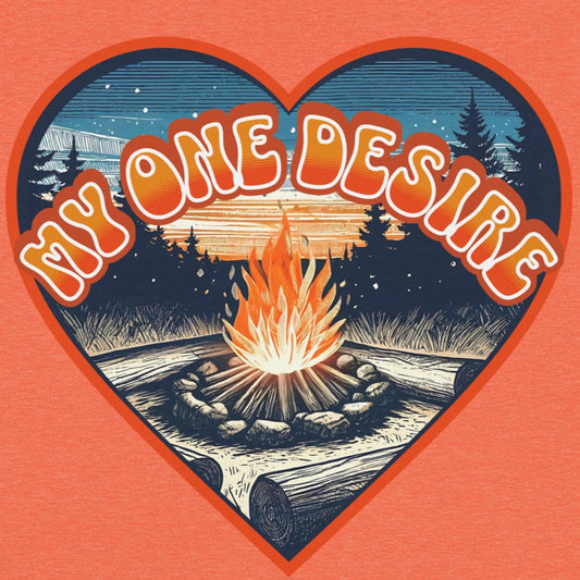 My One Desire Camping Love Retro Tee